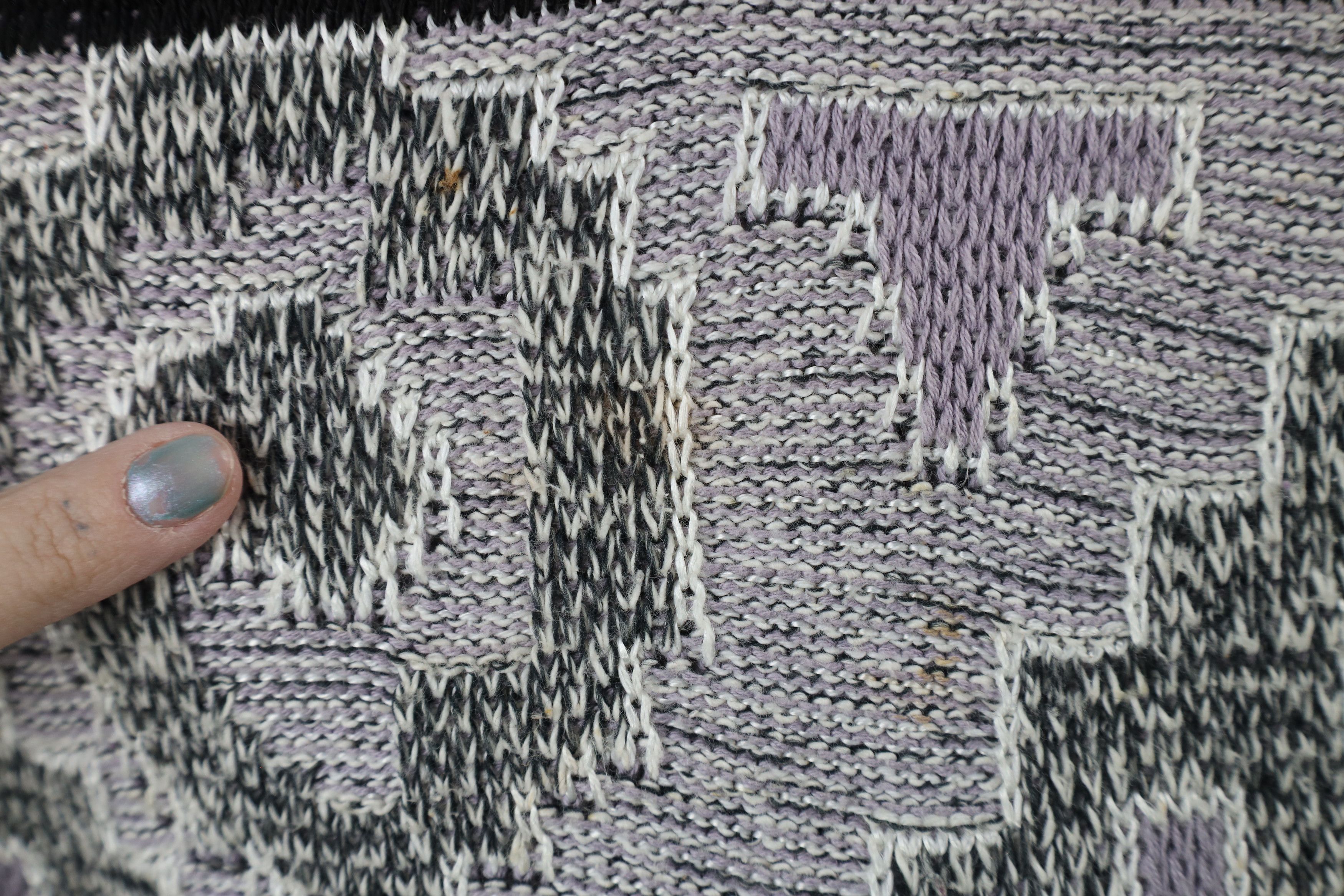 Vintage Vintage 90s Coogi Style Geometric Chunky Grandpa Sweater Size US XL / EU 56 / 4 - 6 Thumbnail