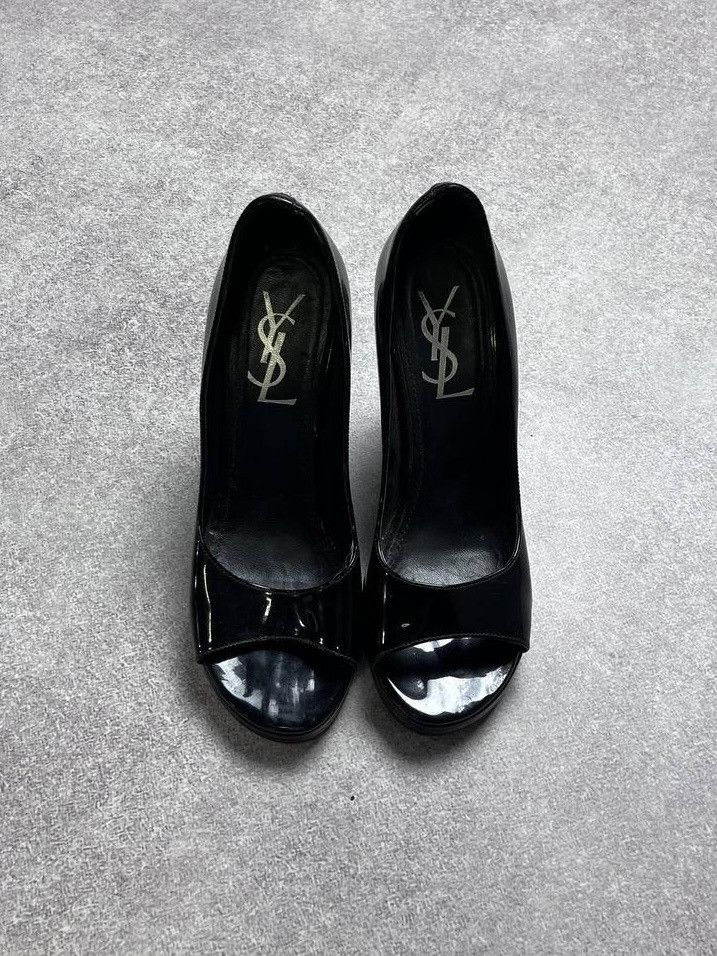 Other Vintage YSL Yves Saint Laurent Heels Shoes EUR 39 Size US 9 / IT 39 - 3 Thumbnail
