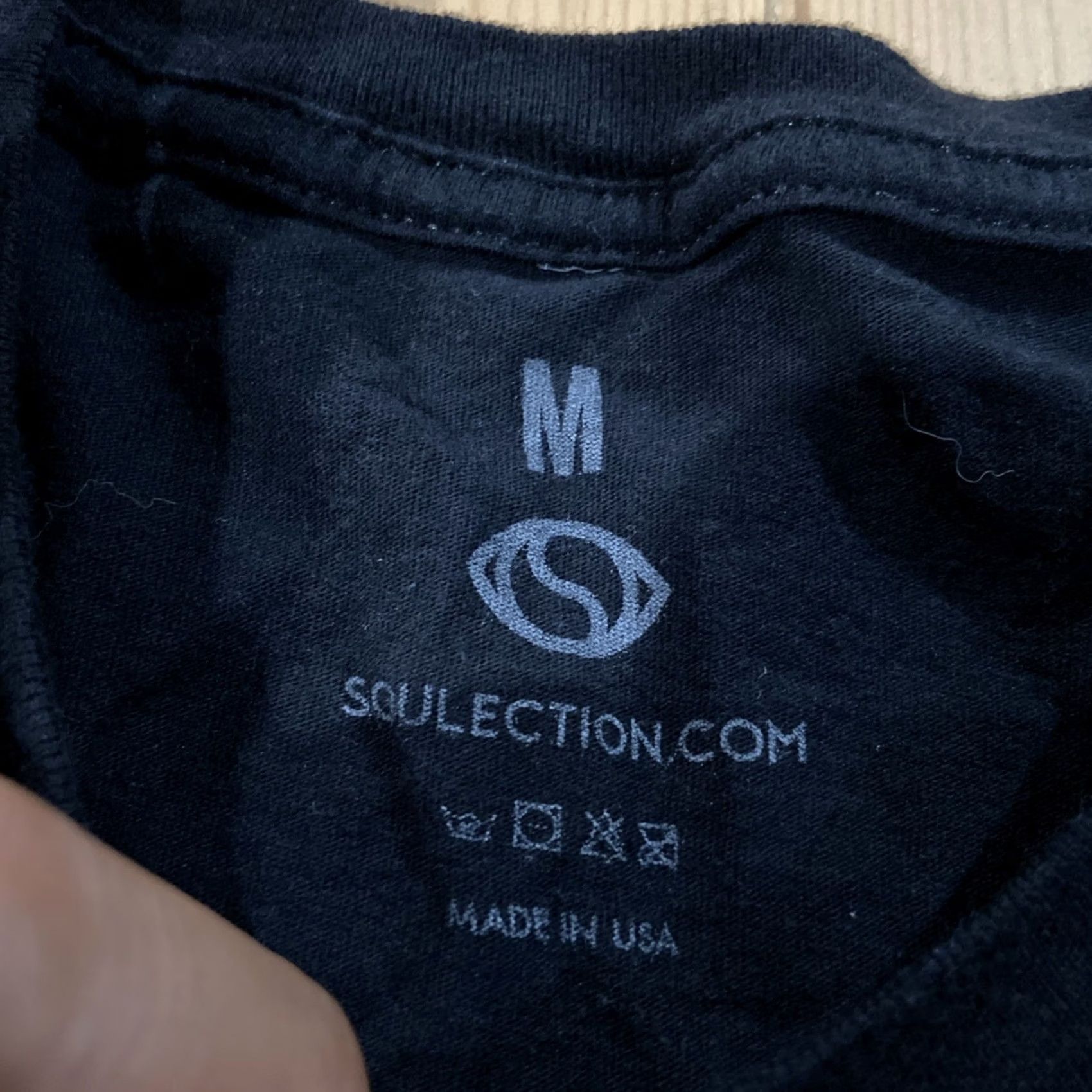 Vintage Soulection Graphic T-Shirt Men M Black Future Beats Shirt Size US M / EU 48-50 / 2 - 2 Thumbnail