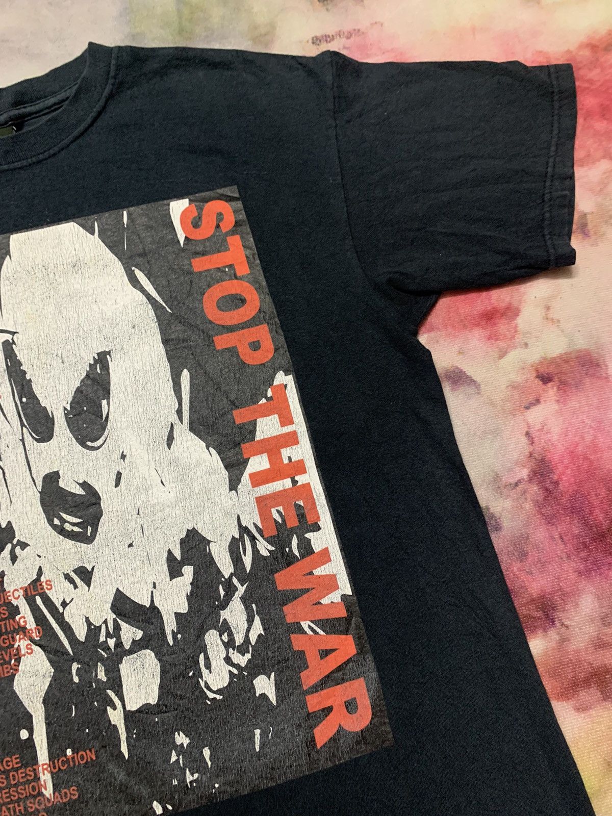 Futura Limited Ed. Futura Laboratories ‘Stop the War” Tshirt Size US L / EU 52-54 / 3 - 6 Thumbnail