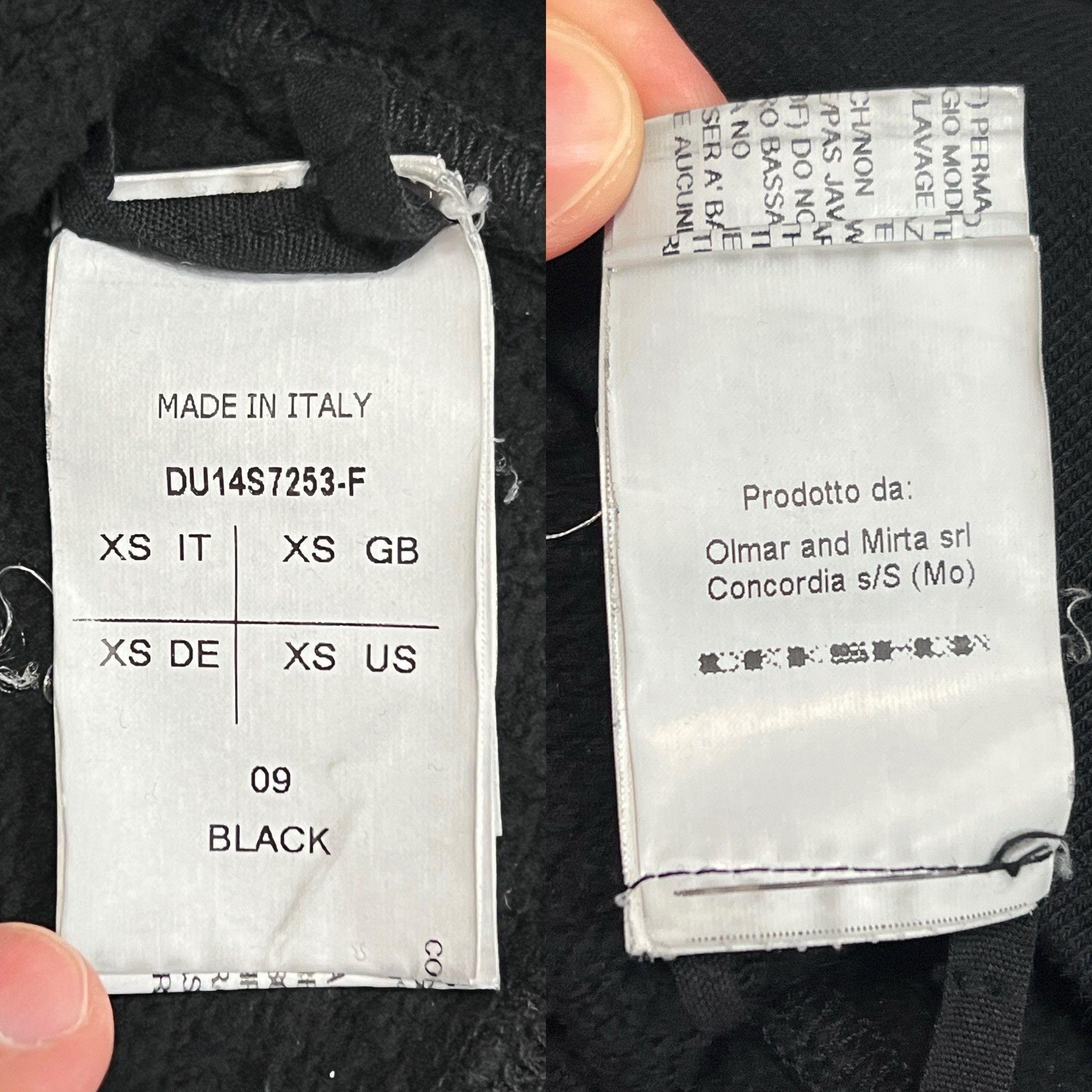Rick Owens Rick Owens 14SS DRKSHDW SweatShirt Black Size US XS / EU 42 / 0 - 8 Thumbnail