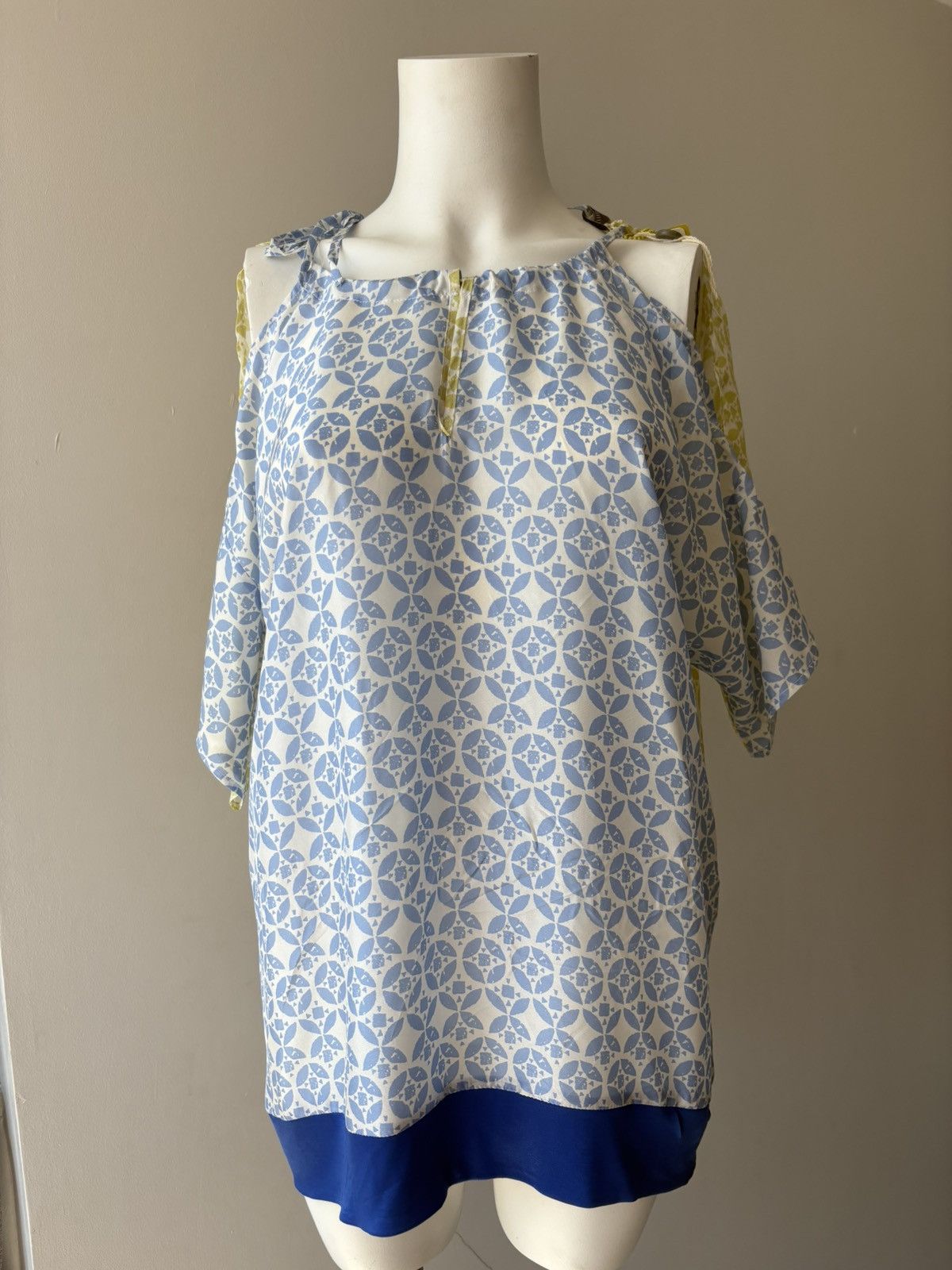 Vintage pianura studio silk blouse Size L / US 10 / IT 46 - 13 Thumbnail
