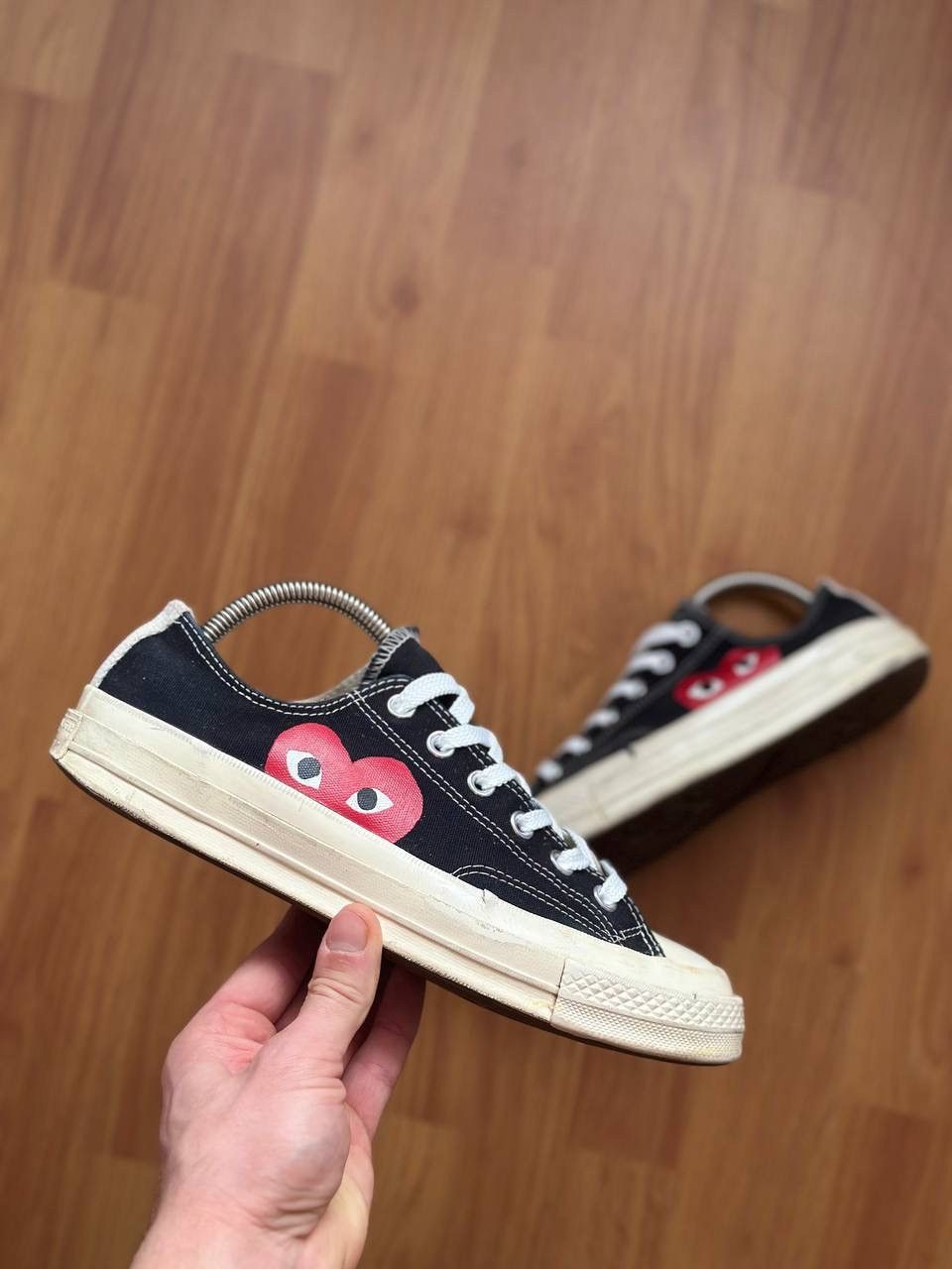 Comme des Garcons Converse Comme des Garcons Chuck Taylor Low Trainers 7 Size US 7 / EU 40 - 1 Thumbnail