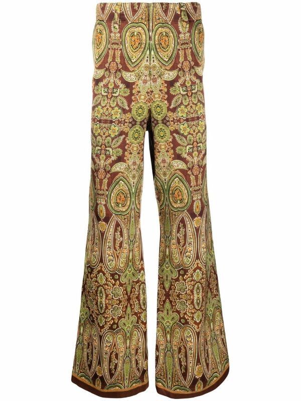 Amiri $1300 Amiri Tapestry Print Flare Pant Size US 30 / EU 46 - 4 Thumbnail