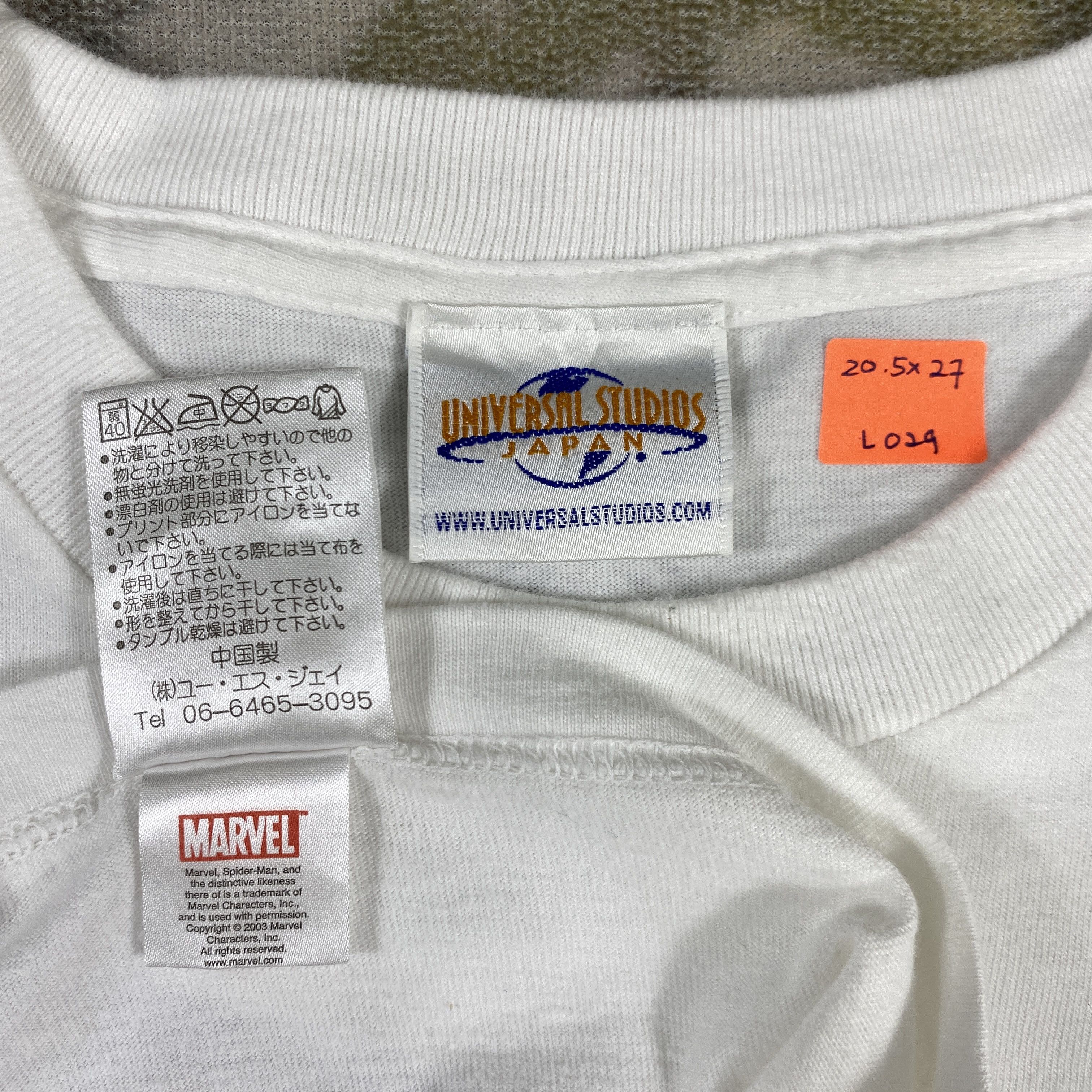 Universal Studios Vintage Spiderman Tee Shirt - L029 Size US M / EU 48-50 / 2 - 3 Thumbnail