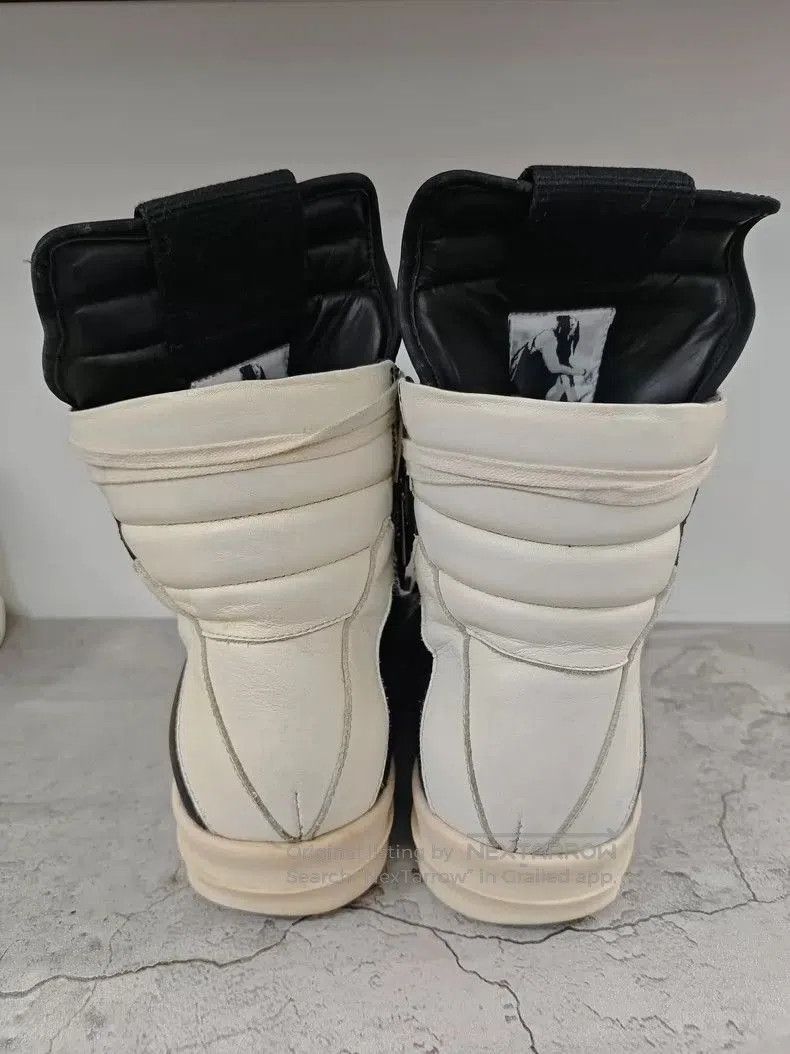 Rick Owens Rick Owens Black and White High. Size US 7 / EU 40 - 6 Thumbnail