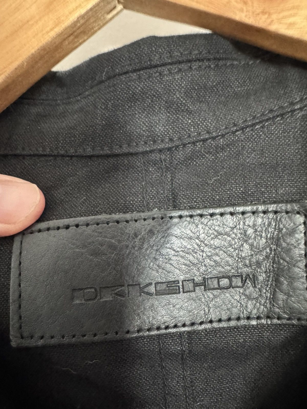 Rick Owens Waxed Magnum Shirt Size US L / EU 52-54 / 3 - 2 Thumbnail