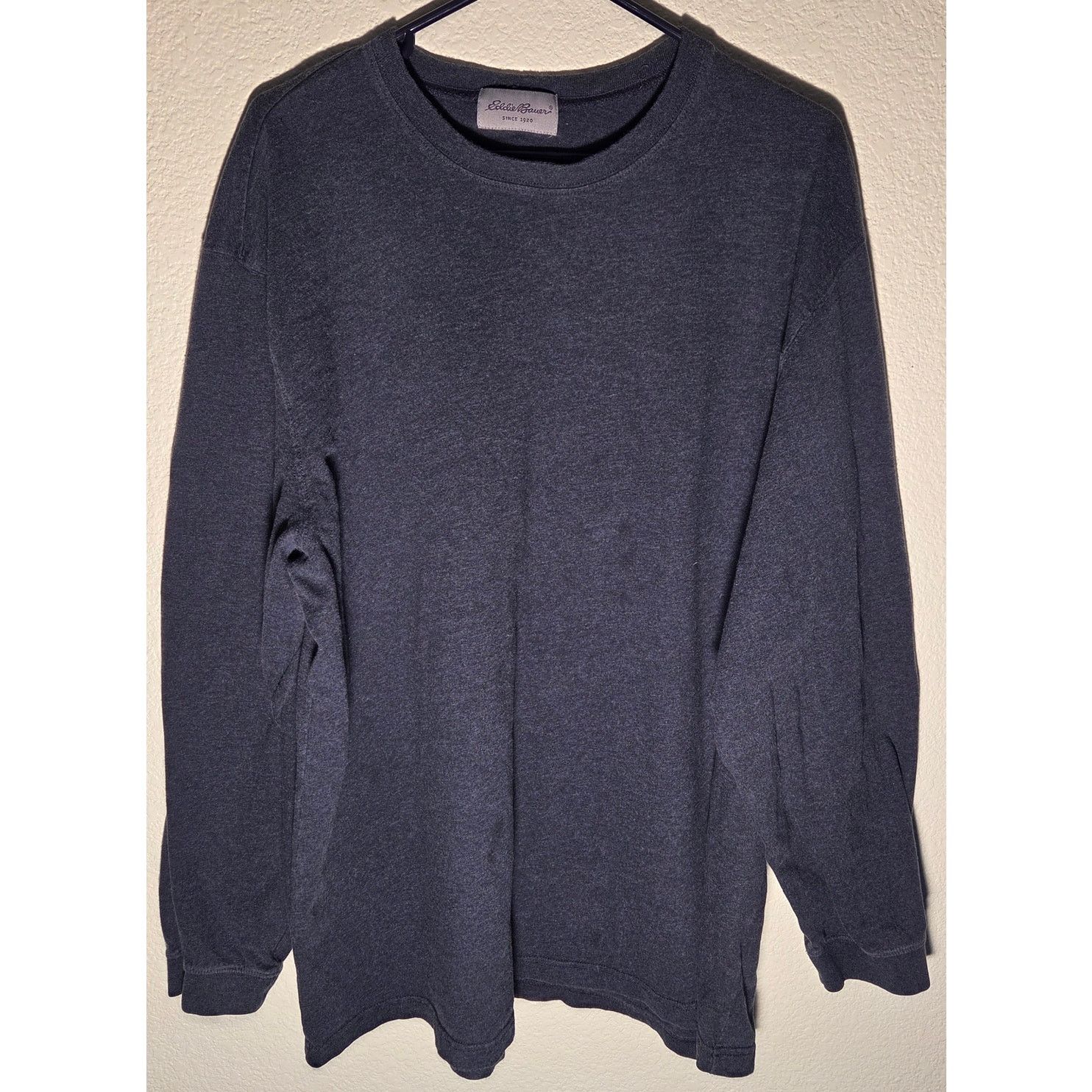 Eddie Bauer Eddie Bauer Men's Long Sleeve Crew - Indigo - XXL Size US XXL / EU 58 / 5 - 3 Thumbnail