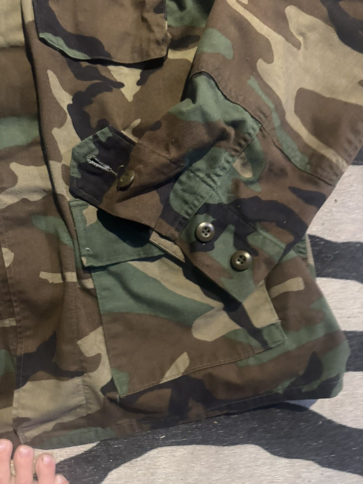 Other NATO issued heavy camo shirt Size US L / EU 52-54 / 3 - 3 Thumbnail
