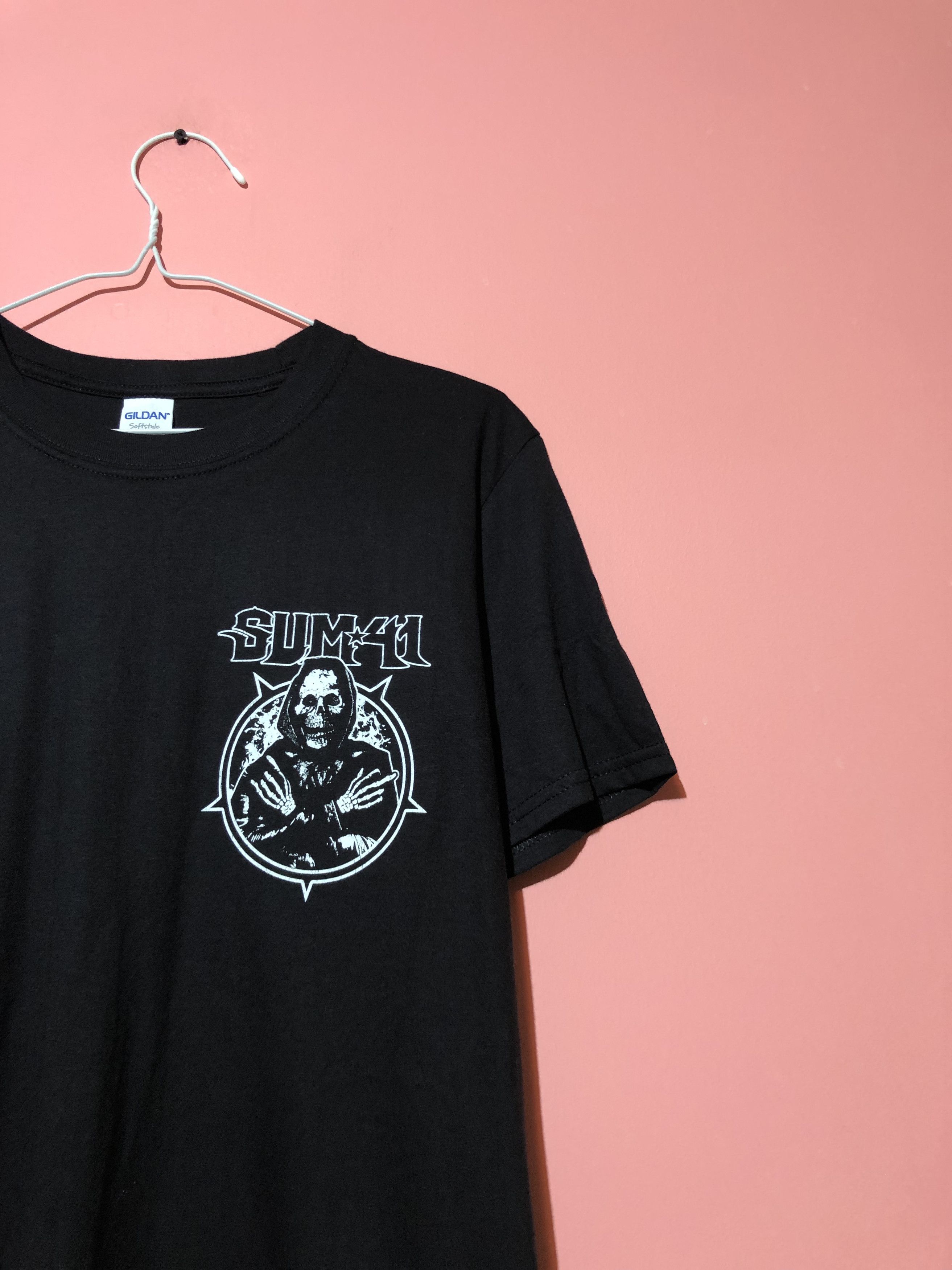 Gildan Sum 41 rock shirt printed gildan metal Size US M / EU 48-50 / 2 - 4 Thumbnail
