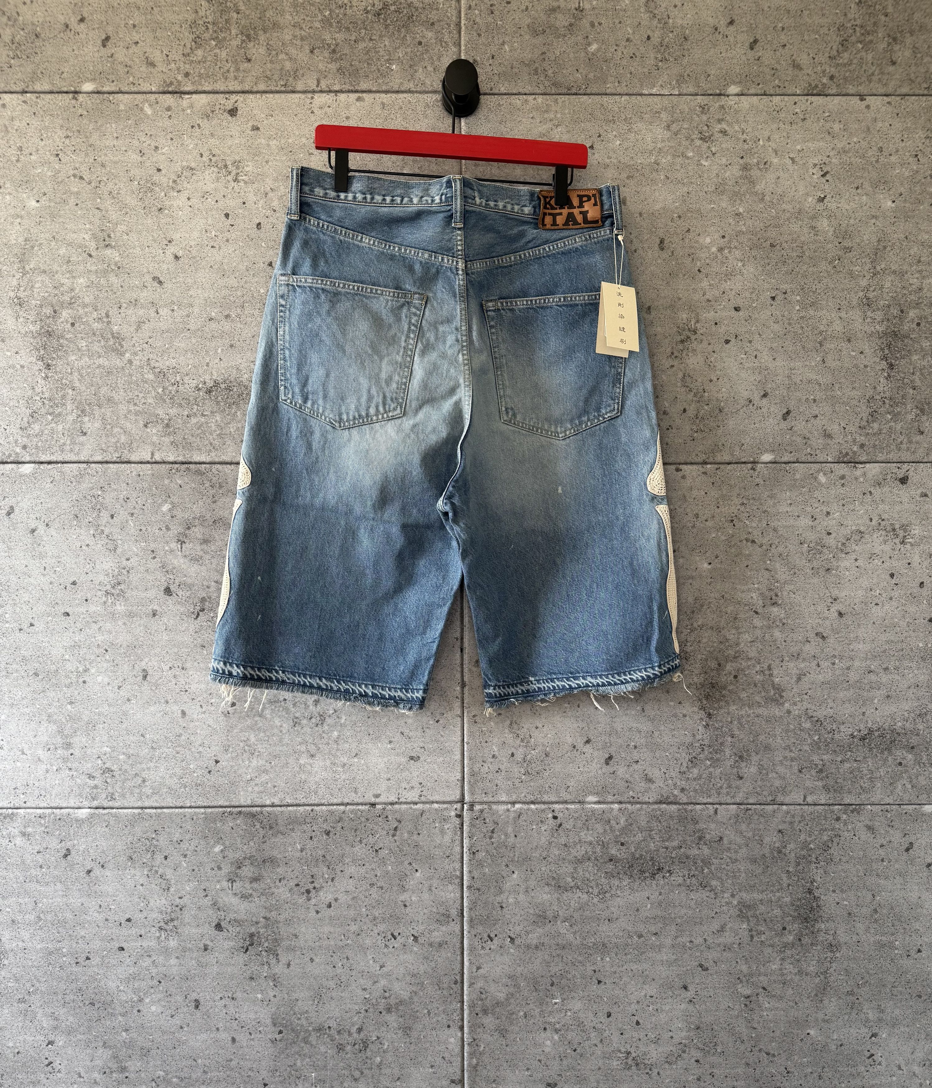 Kapital Kapital bike denim shorts Size US 36 / EU 52 - 2 Thumbnail