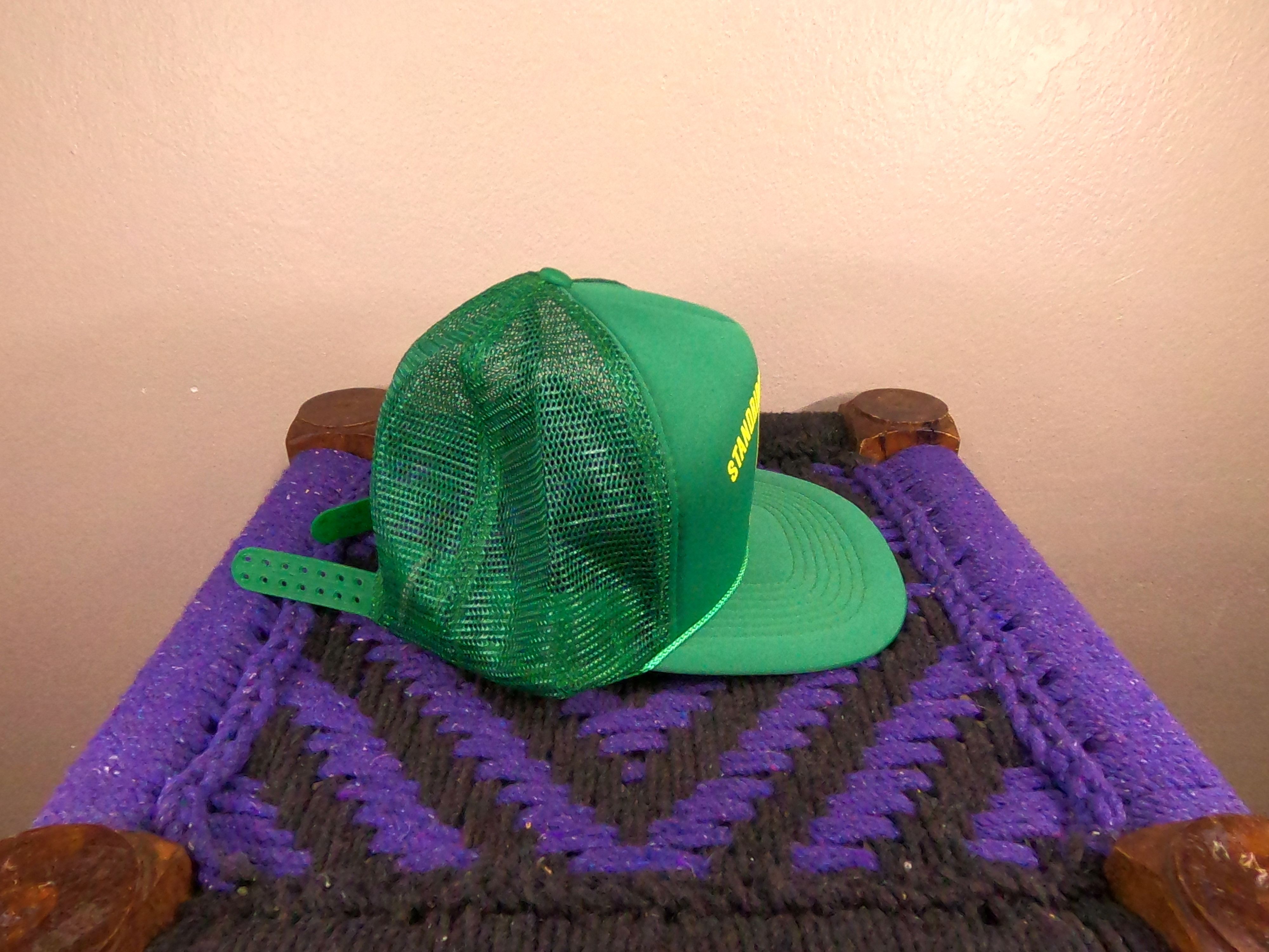 John Deere John Deere Promo Duncan Oklahoma Vintage Trucker Hat Size ONE SIZE - 3 Thumbnail