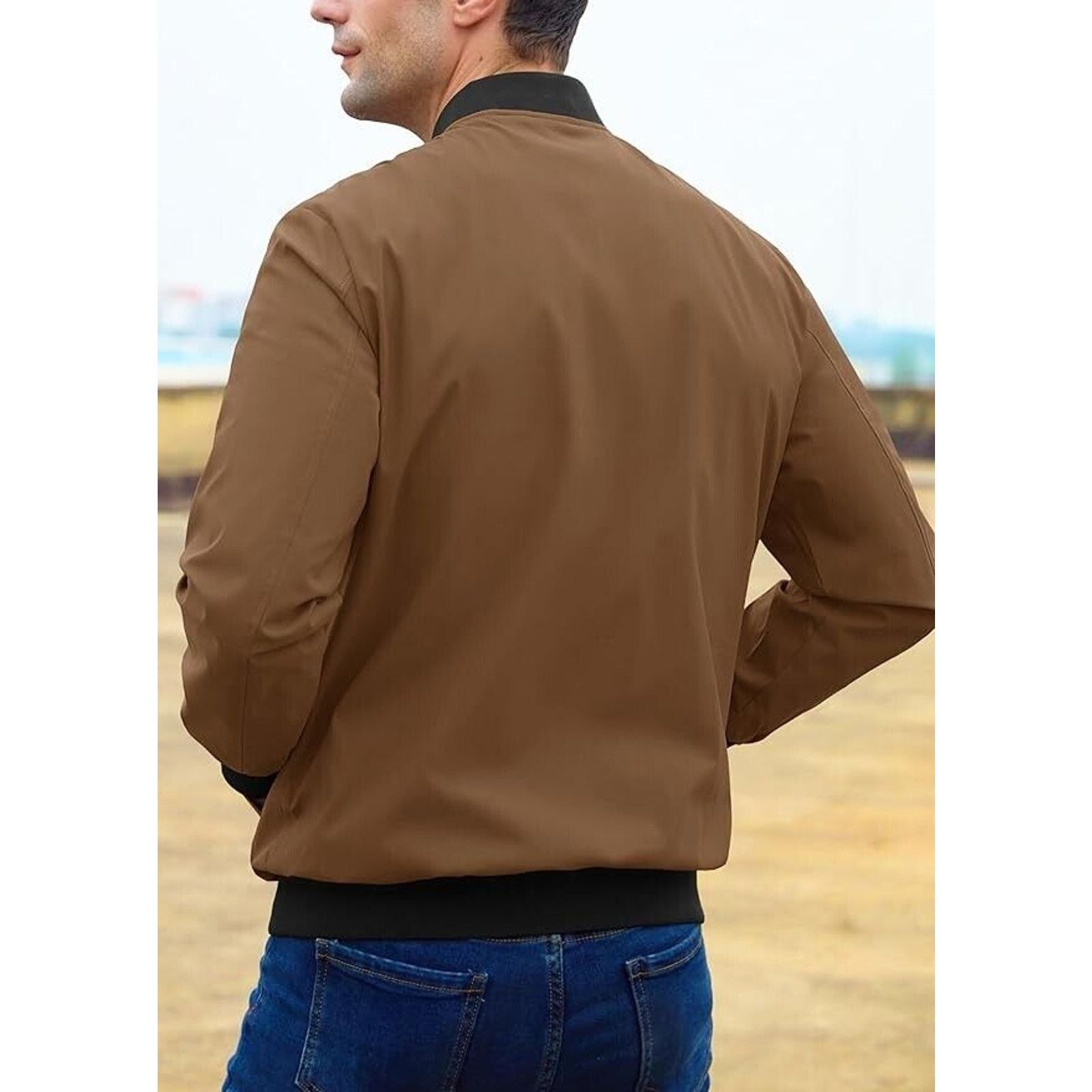 & Other Stories Mens Thin Bomber Jacket Track Jacket Full Zip XL Jacket Size US XL / EU 56 / 4 - 3 Thumbnail