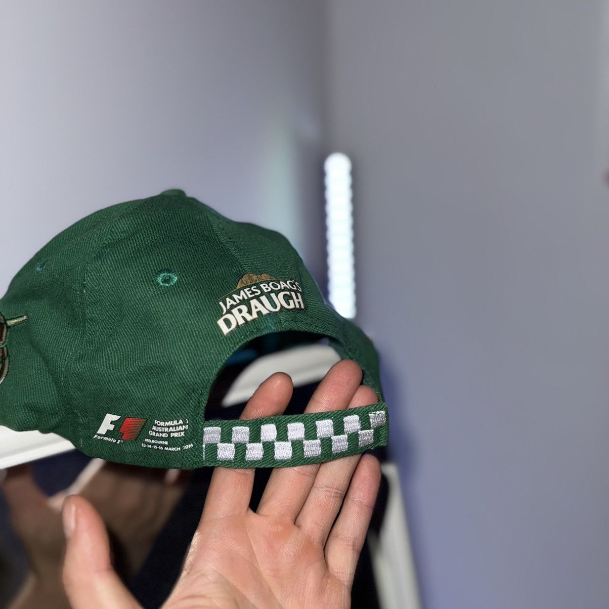 Formula 1 2014 JAMES BOAGS DRAUGHT BEER FORMULA 1 HAT CAP GRAND PRIX Size ONE SIZE - 4 Thumbnail