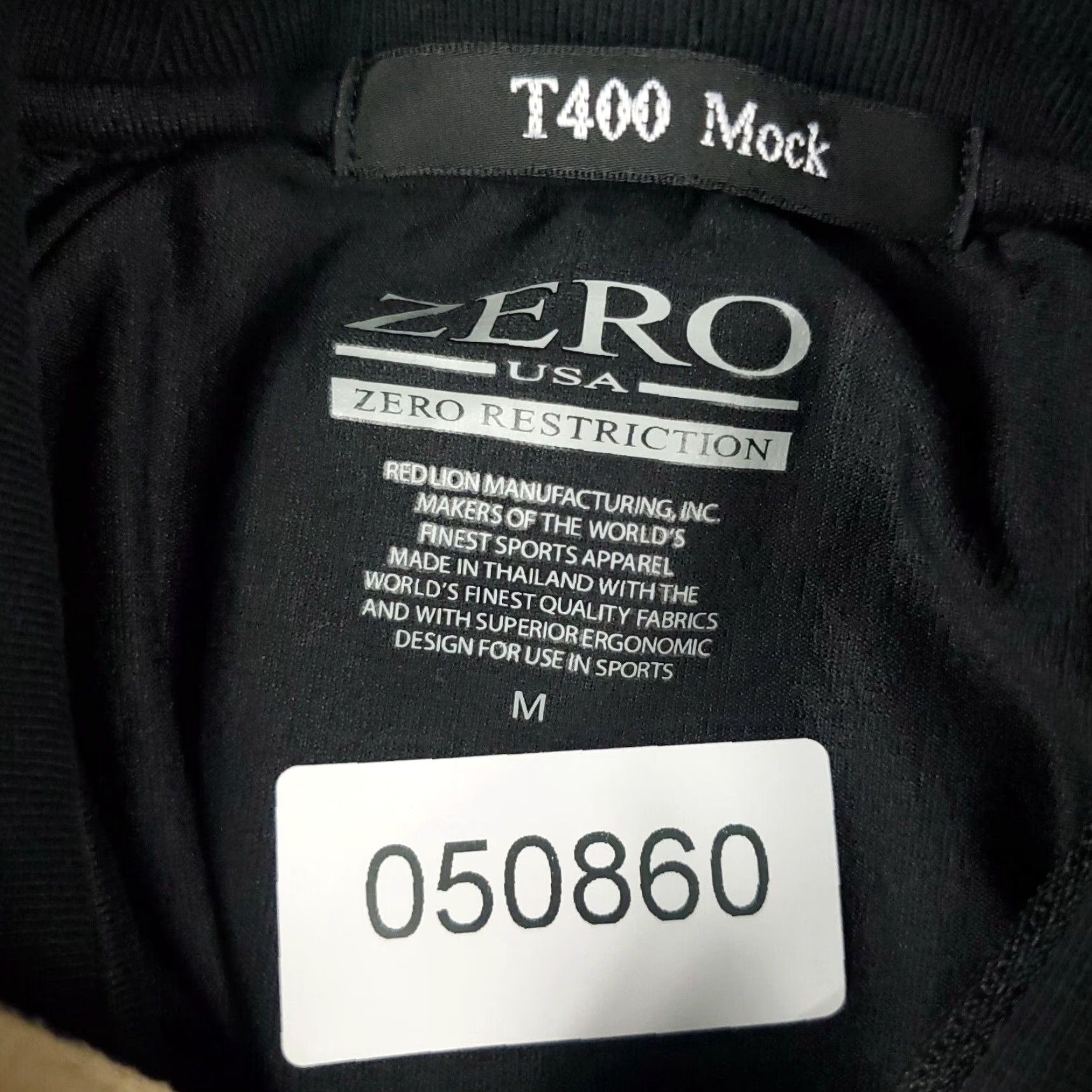 Vintage Zero Restriction Sweater Mens Medium Black 1/4 Zip Up Pullover Sweatshirt Size US M / EU 48-50 / 2 - 8 Thumbnail