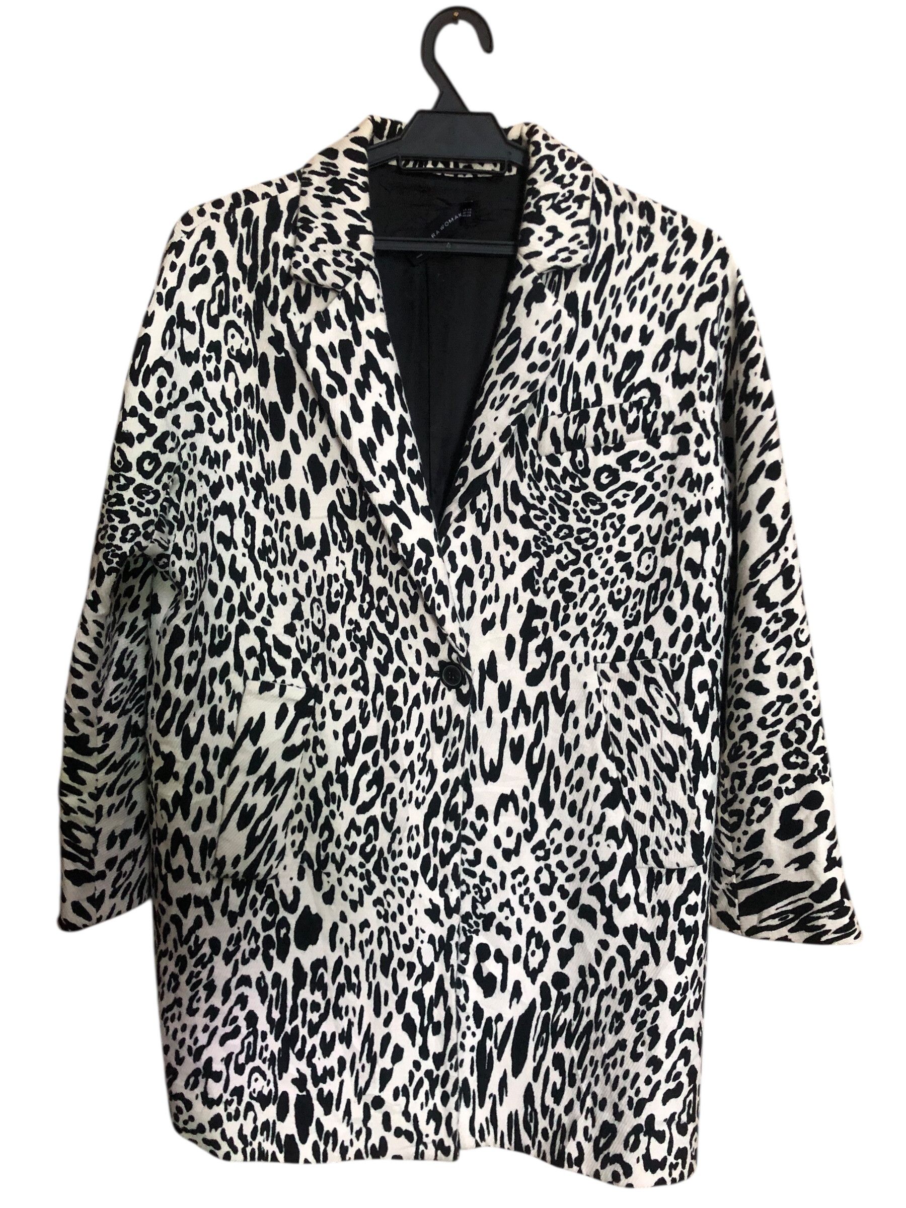 Zara Zara Woman Tiger Stripe Coat Size S / US 4 / IT 40 - 1 Thumbnail