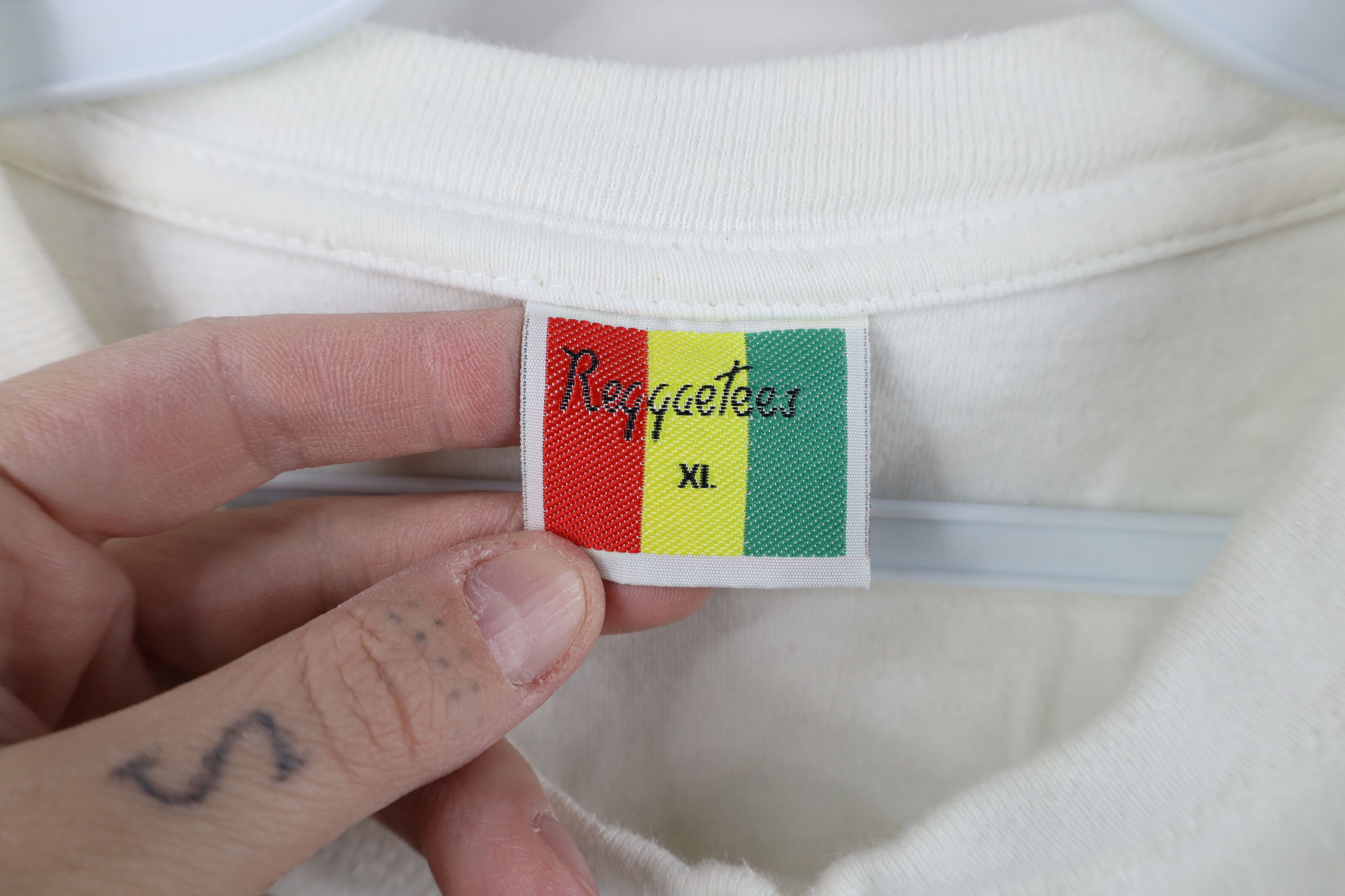 Vintage Vintage 90s Streetwear Ocho Rios Jamaica T-Shirt White Size XL / US 12-14 / IT 48-50 - 7 Thumbnail