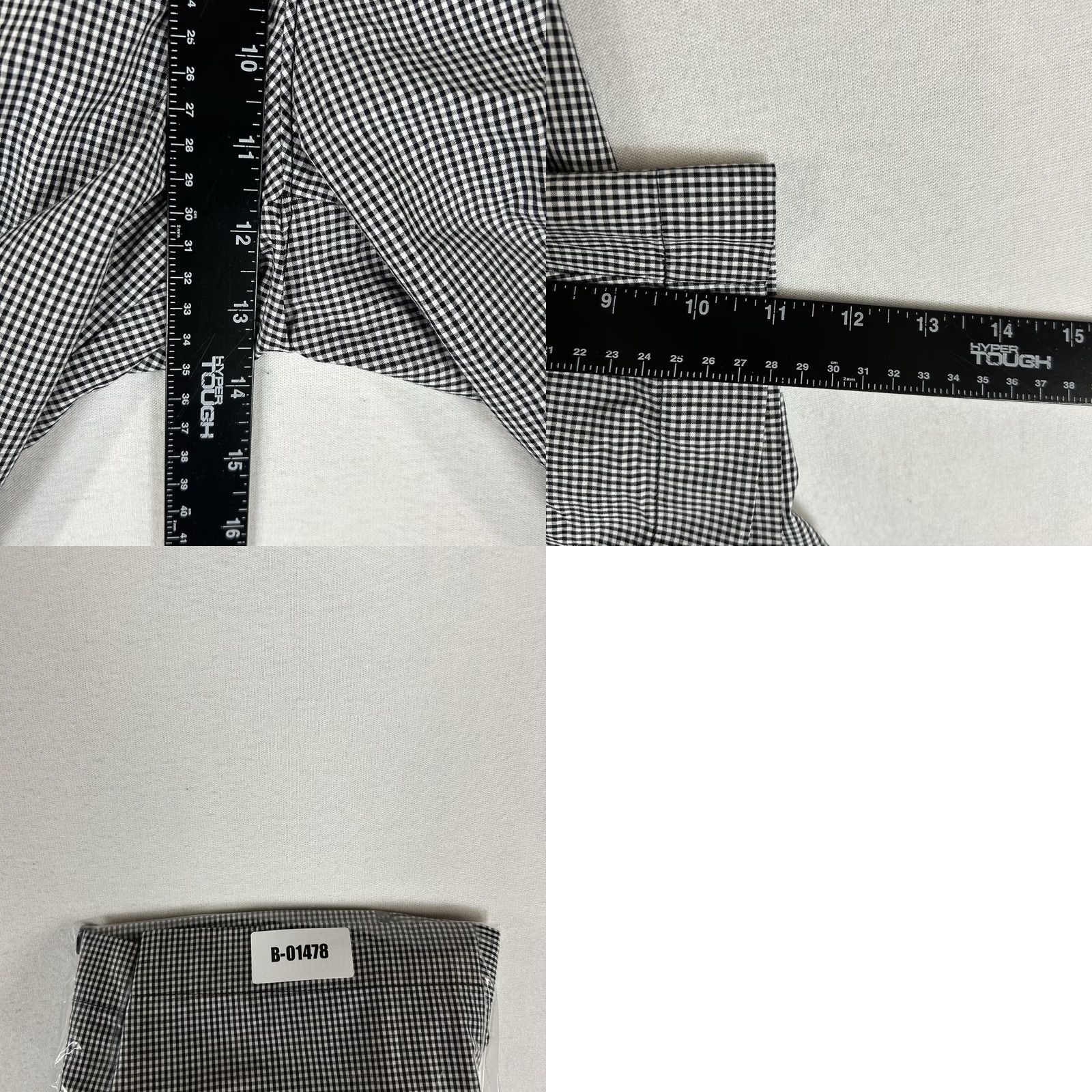 J.Crew J. Crew Rivington Shorts Mens 32 Gray Plaid Cotton Beach Golf Zip Fly Chino Straight Leg Pocketed 100% Cotton Summer Style Mens Size US 32 / EU 48 - 8 Thumbnail