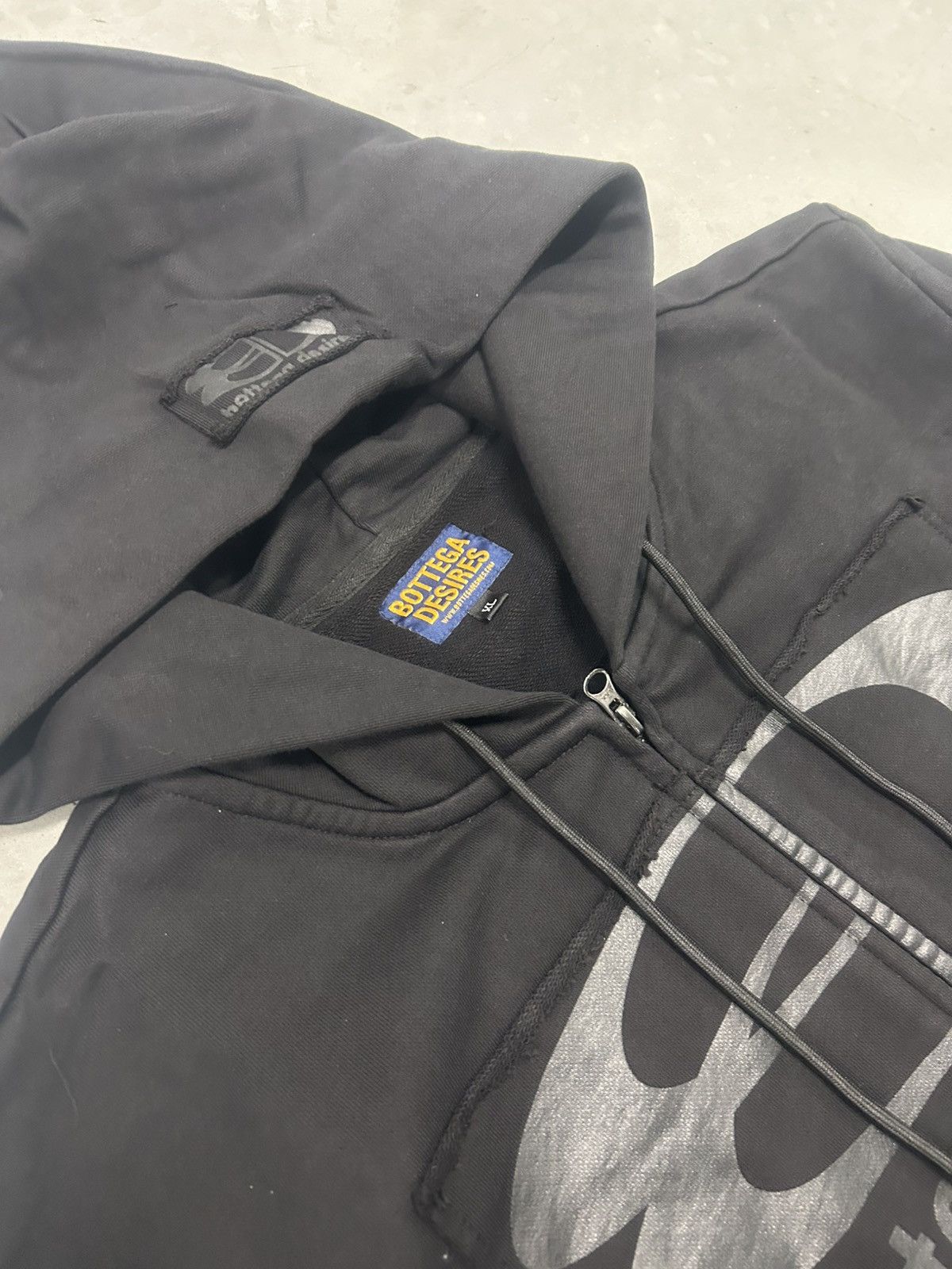 Bottega Desires Bottega Desires Black Tech Suit Hoodie & Sweats 2X-Large New Size US XXL / EU 58 / 5 - 5 Thumbnail