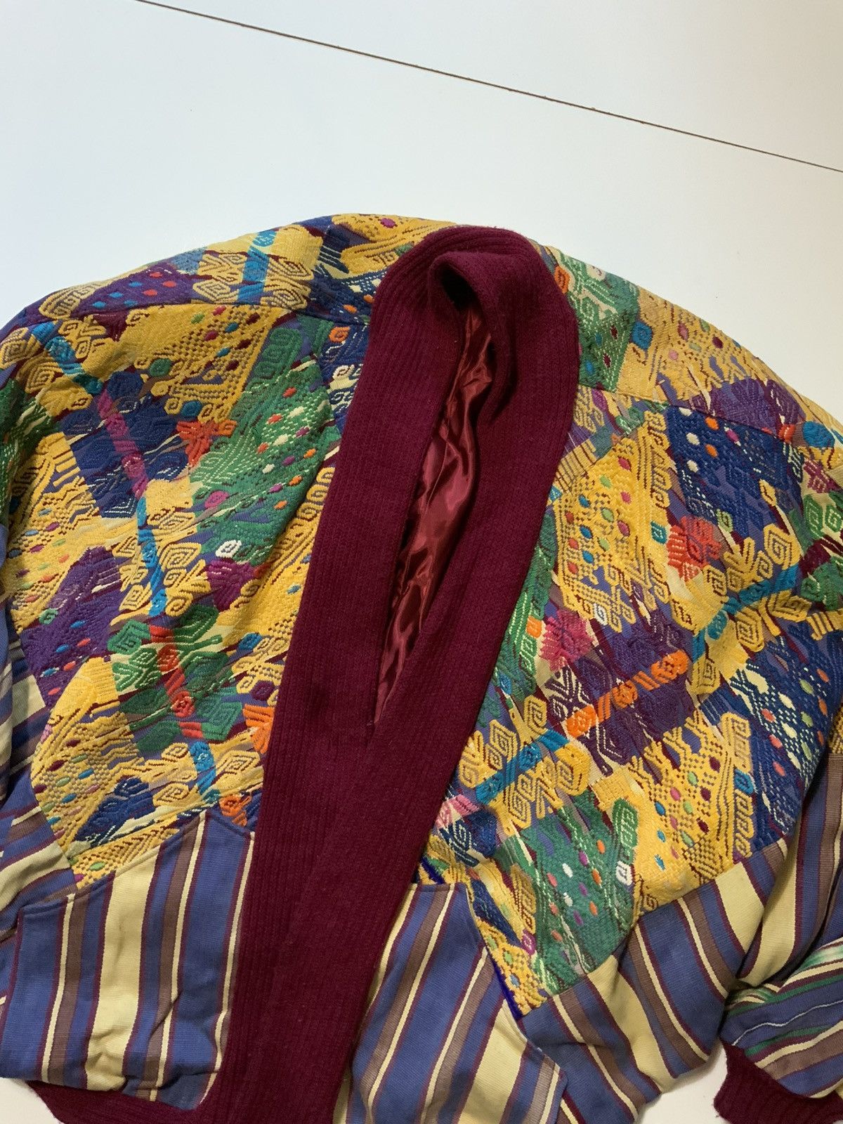 Vintage Vintage Embroidered Handmade Patchwork Quilted Hanten Jacket Size US XL / EU 56 / 4 - 3 Thumbnail