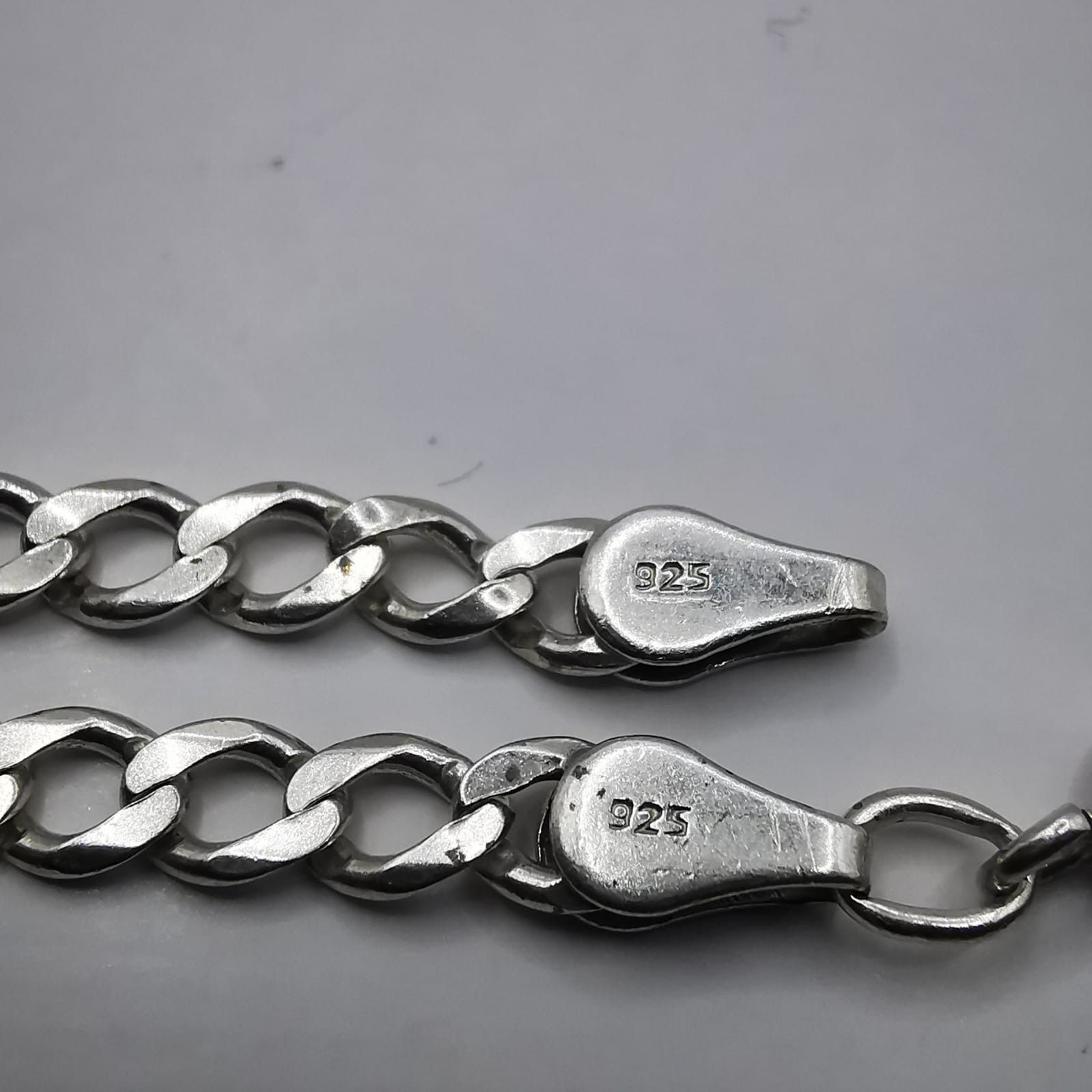 Sterling Silver Vintage Jewelry Chain, 925 Sterling Silver, Signed 10,01g Size ONE SIZE - 6 Thumbnail
