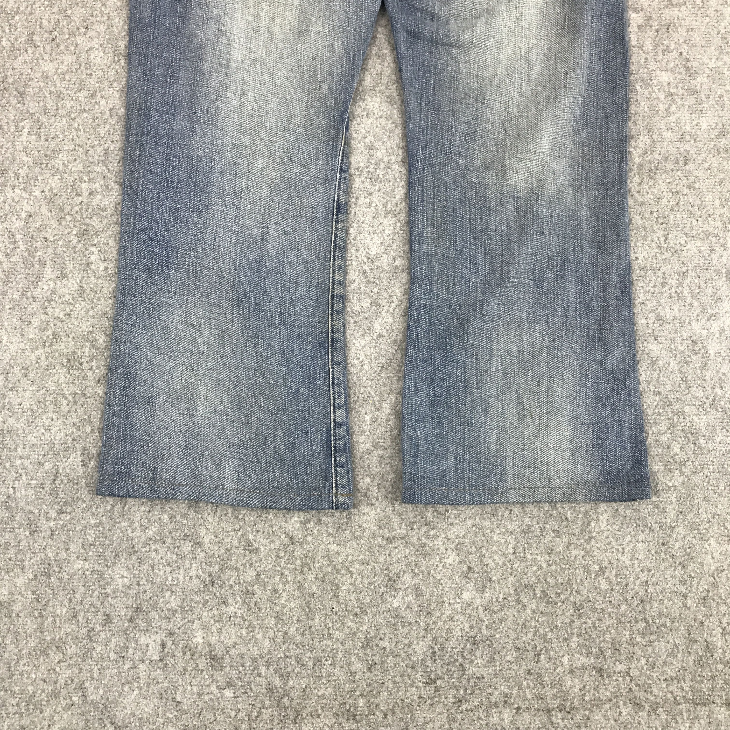 Polo Ralph Lauren BAGGY POLO RALPH LAUREN FADED DENIM JEANS PANTS Size US 33 - 6 Thumbnail