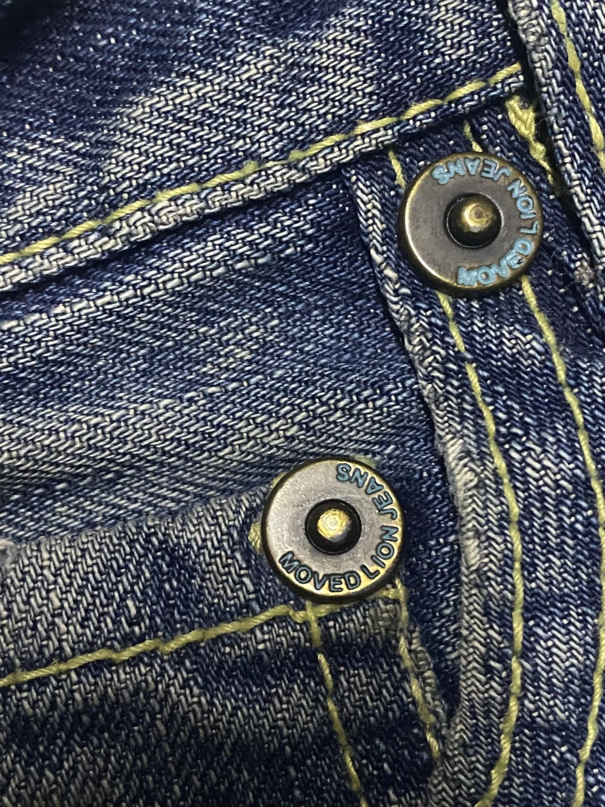 Beauty Beast Vintage Japanese Buzz Spunky Star Flare Repair Jeans Size US 32 / EU 48 - 13 Thumbnail