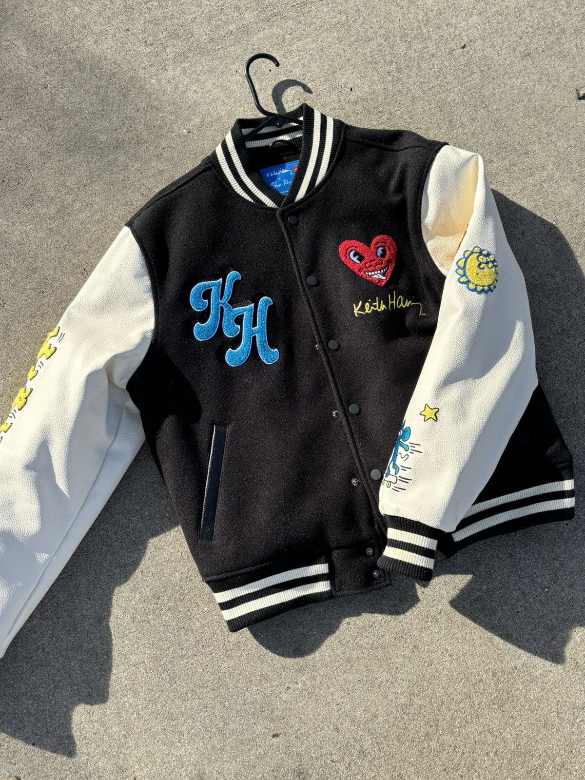 Keith Haring Keith Haring Varsity Bomber Jacket Size US L / EU 52-54 / 3 - 1 Thumbnail