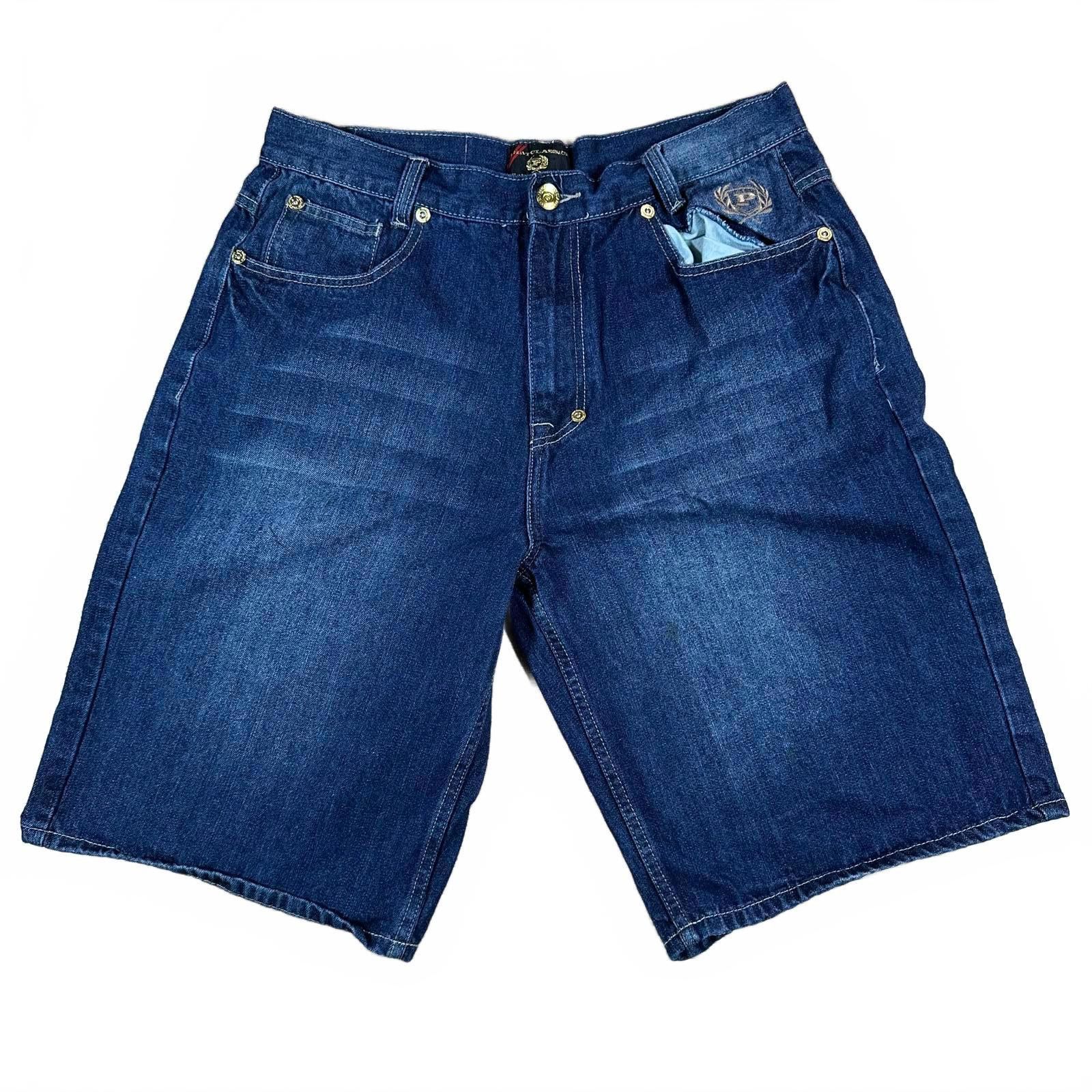 Phat Farm Phat farm Classic Mens Denim Shorts 38 Blue Casual Gold Size US 36 / EU 52 - 2 Thumbnail