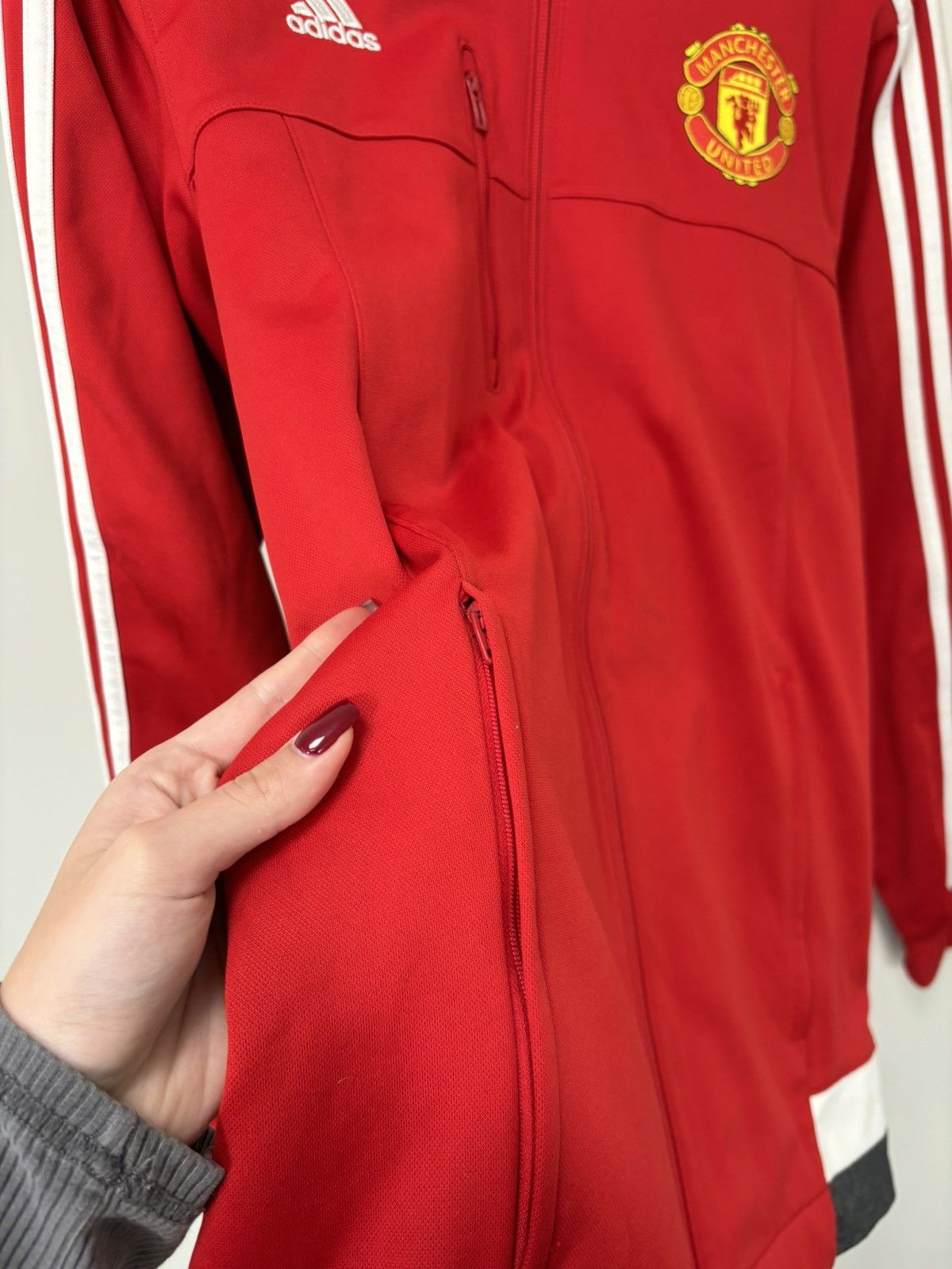 Adidas Adidas Manchester United 2016 Home Anthem Training Jacket Size US M / EU 48-50 / 2 - 5 Thumbnail