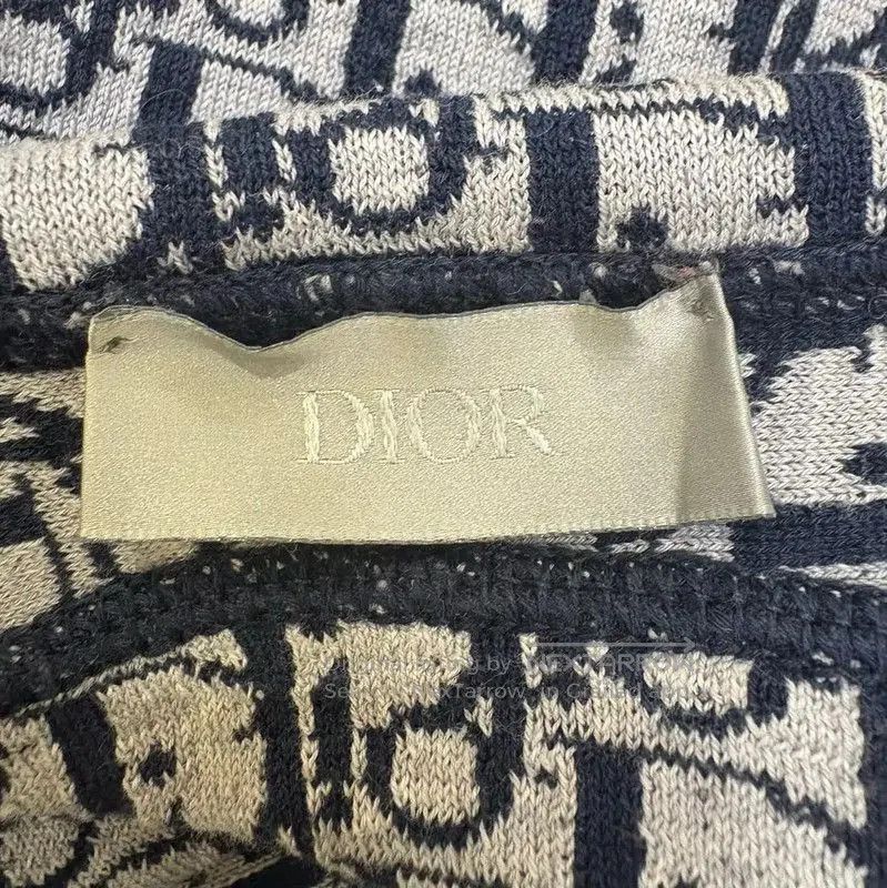 Dior Dior Women's Long Sleeve Cardigan in Deep Blue . Size L / US 10 / IT 46 - 6 Thumbnail