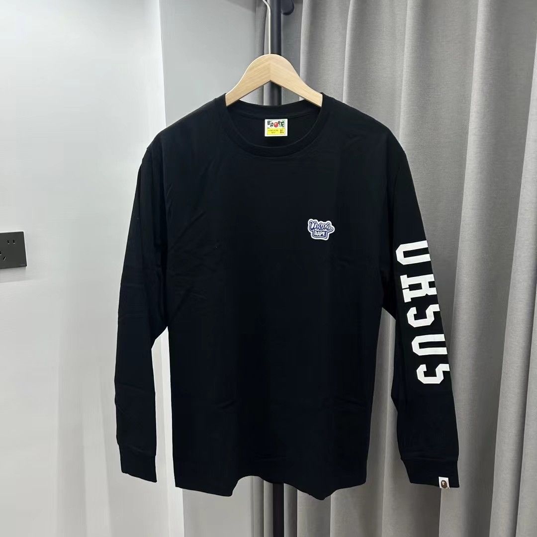 Bape URSUS BAPE L/S TEE Size US XL / EU 56 / 4 - 1 Thumbnail