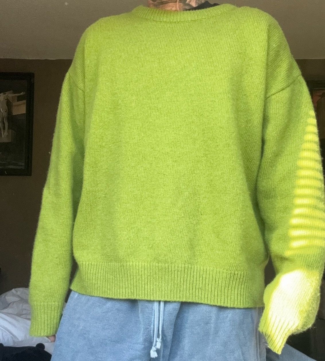 Ottolinger Ottolinger Green Moabit Wool Sweater Size Large Size L / US 10 / IT 46 - 5 Thumbnail