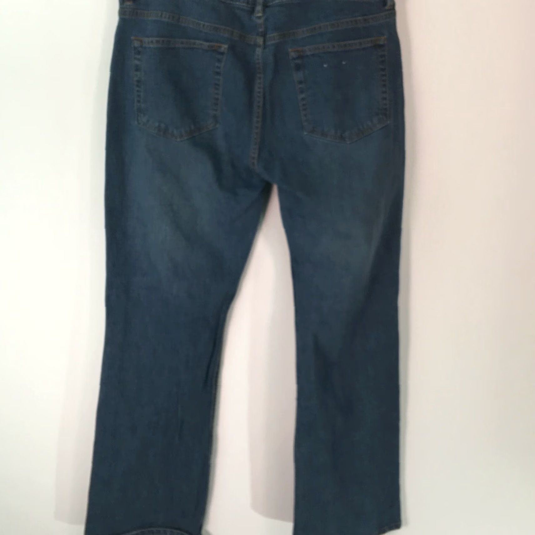 Old Navy Old Navy Womens Stretch Low Waist Mid Rise Casual Blue Denim Jeans Size 16 Short Size 38" / US 16 / IT 52 - 2 Thumbnail