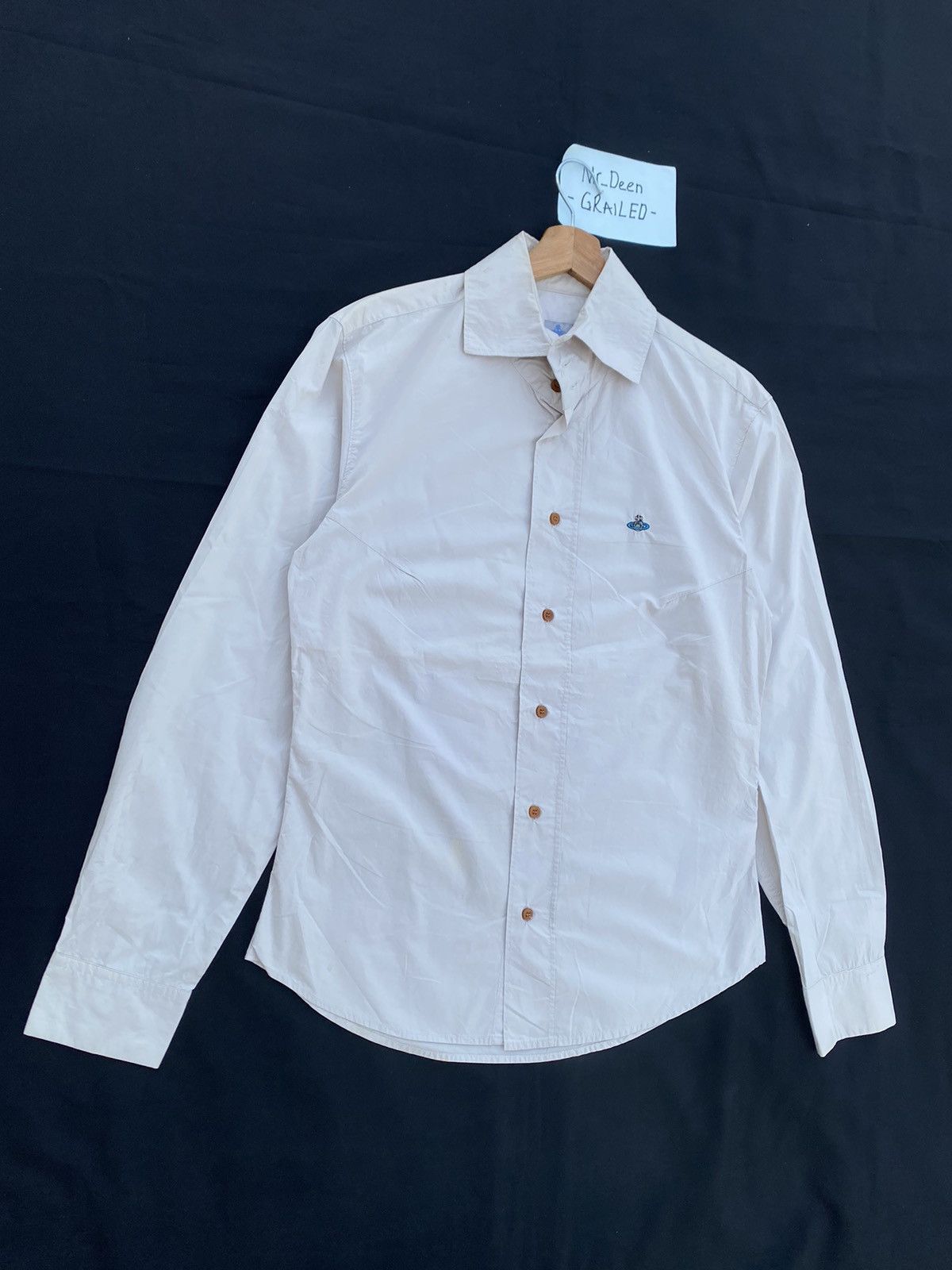 Vivienne Westwood Vintage Vivienne Westwood Small Logo Button Ups Shirt Size US S / EU 44-46 / 1 - 2 Thumbnail