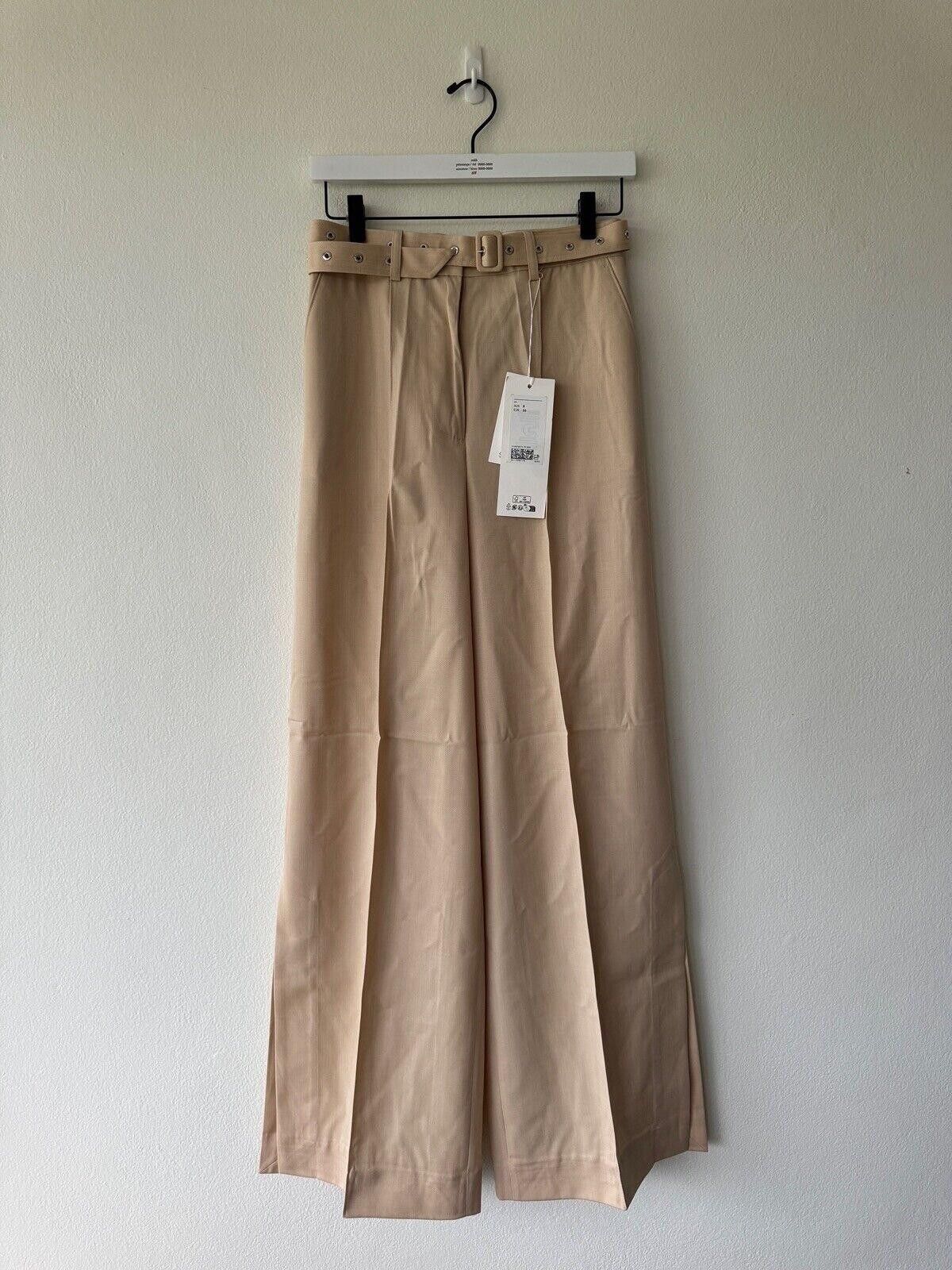 rokh new H&M Rokh Hwang 14 42 10 Wool Belted Pants s Size 32" / US 10 / IT 46 - 1 Thumbnail