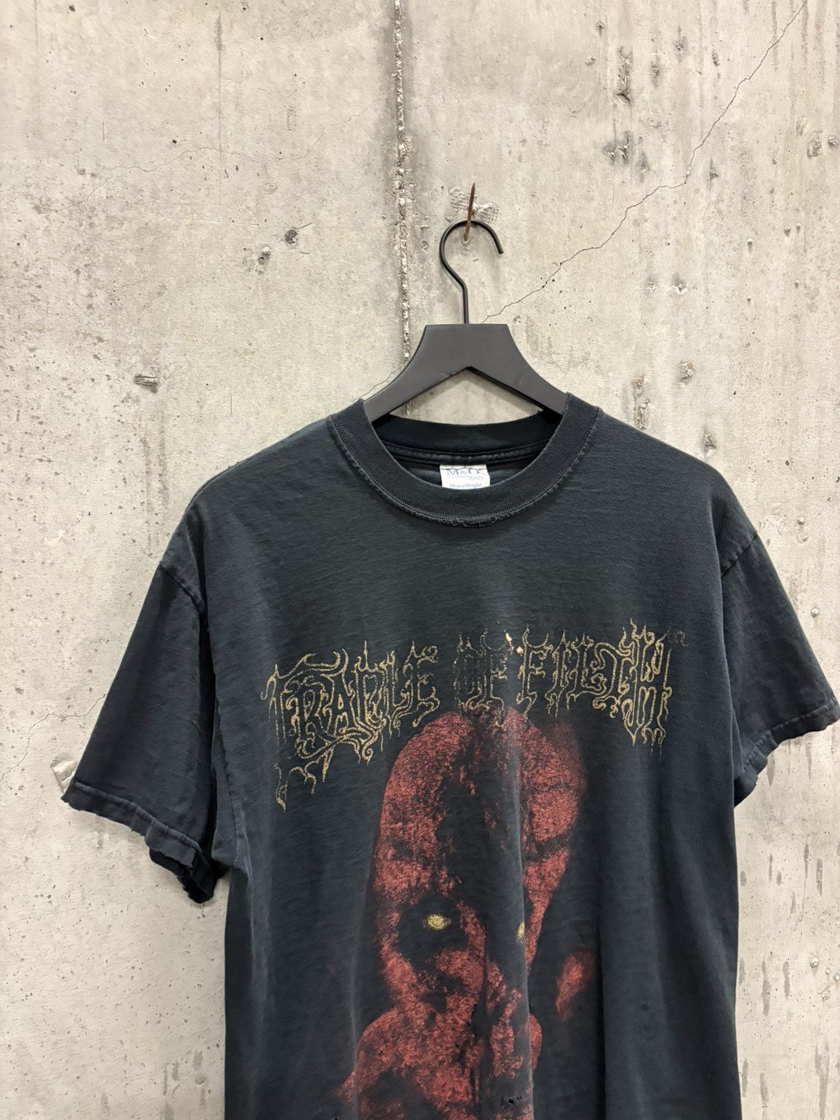 Band Tees Vintage Cradle Of Filth Shirt Faded Distressed Grunge Band Size US L / EU 52-54 / 3 - 4 Thumbnail