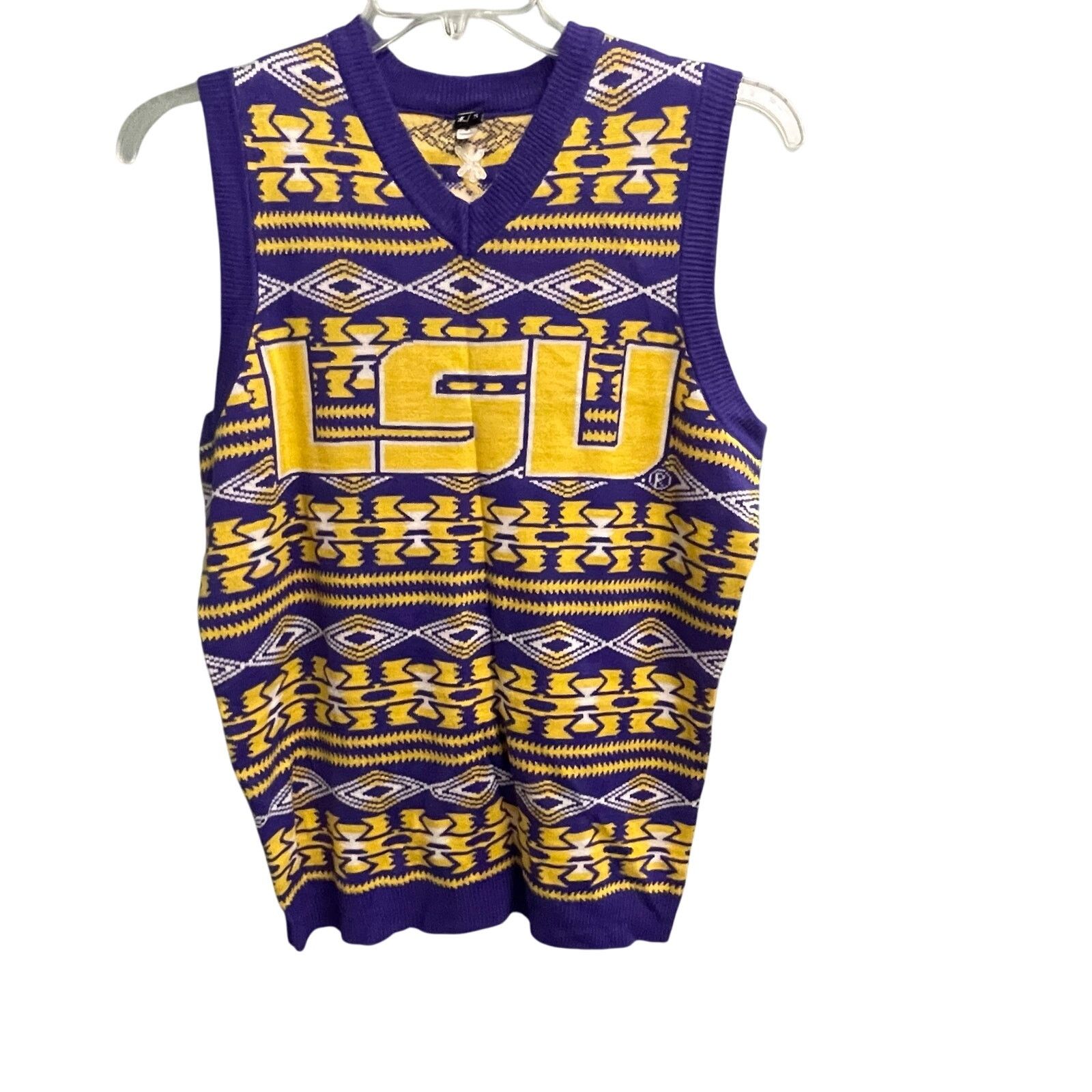 Other LSU Sweater Vest Mens Small VNeck Ugly Sweater Louisiana Size US S / EU 44-46 / 1 - 1 Thumbnail