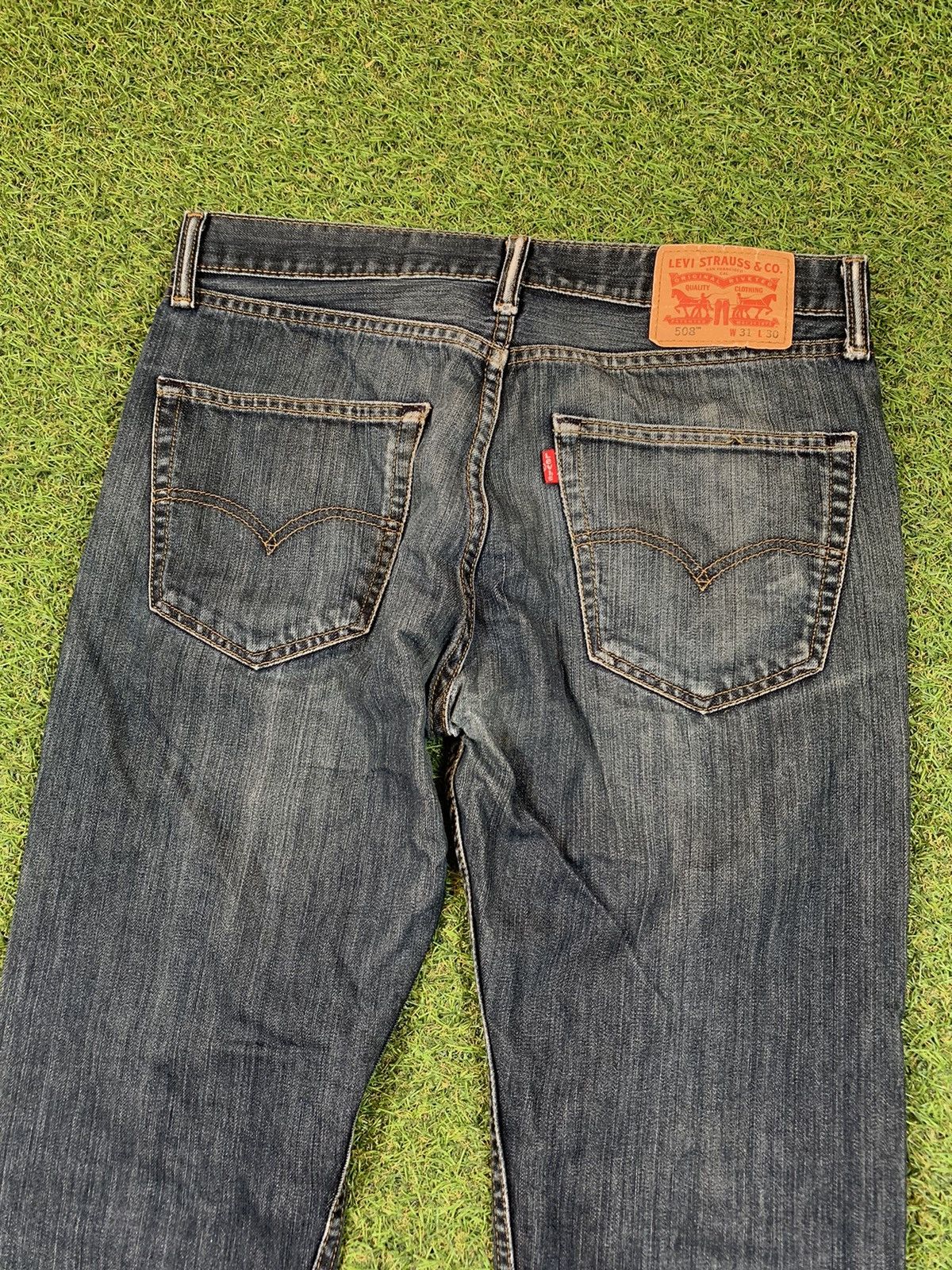 Levi's Vintage Levi’s 508 jeans denim faded style size 31x30 Size US 31 - 2 Thumbnail