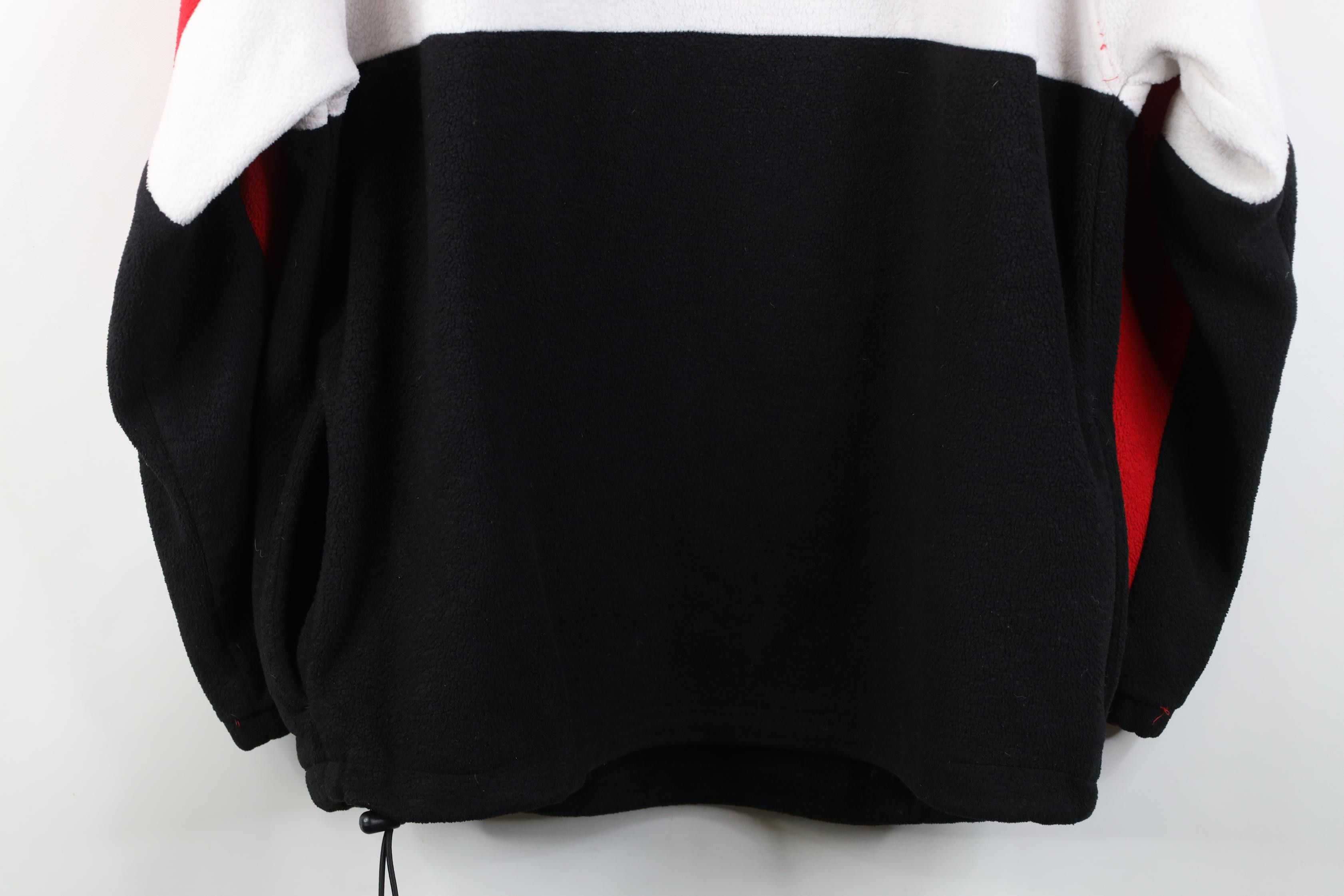 Vintage Vintage 90s Ohio State University 1/4 Zip Fleece Sweater Size US XL / EU 56 / 4 - 13 Thumbnail
