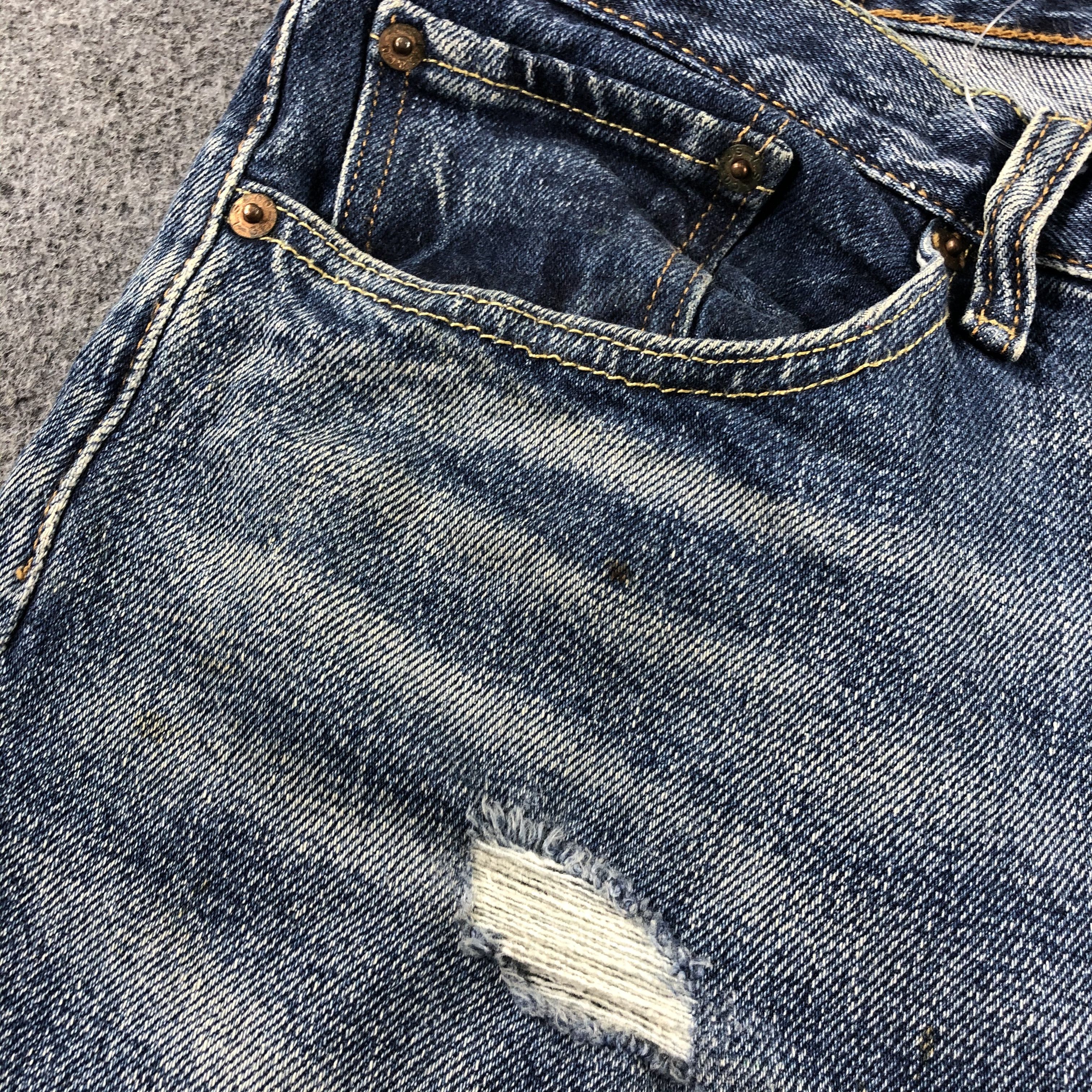Levi's Vintage Blue Wash Levis 510 Jeans-J2666 Size US 42 / EU 58 - 10 Thumbnail