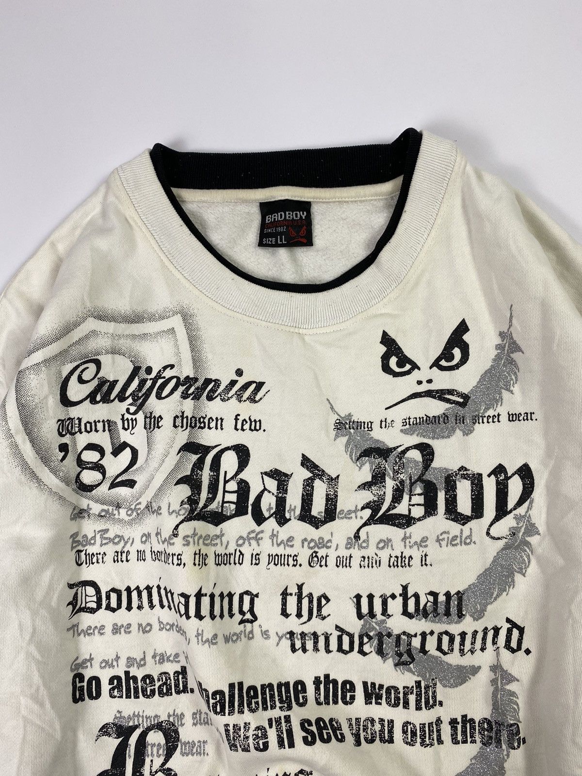 If Six Was Nine × Japanese Brand × Le Grande Bleu (L.G.B.) badboy sweatshirt poem style Size US L / EU 52-54 / 3 - 3 Thumbnail