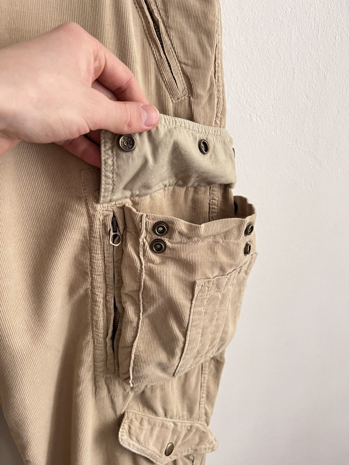Polo Ralph Lauren Polo Ralph Lauren corduroy utility cargo trousers Size US 36 / EU 52 - 4 Thumbnail