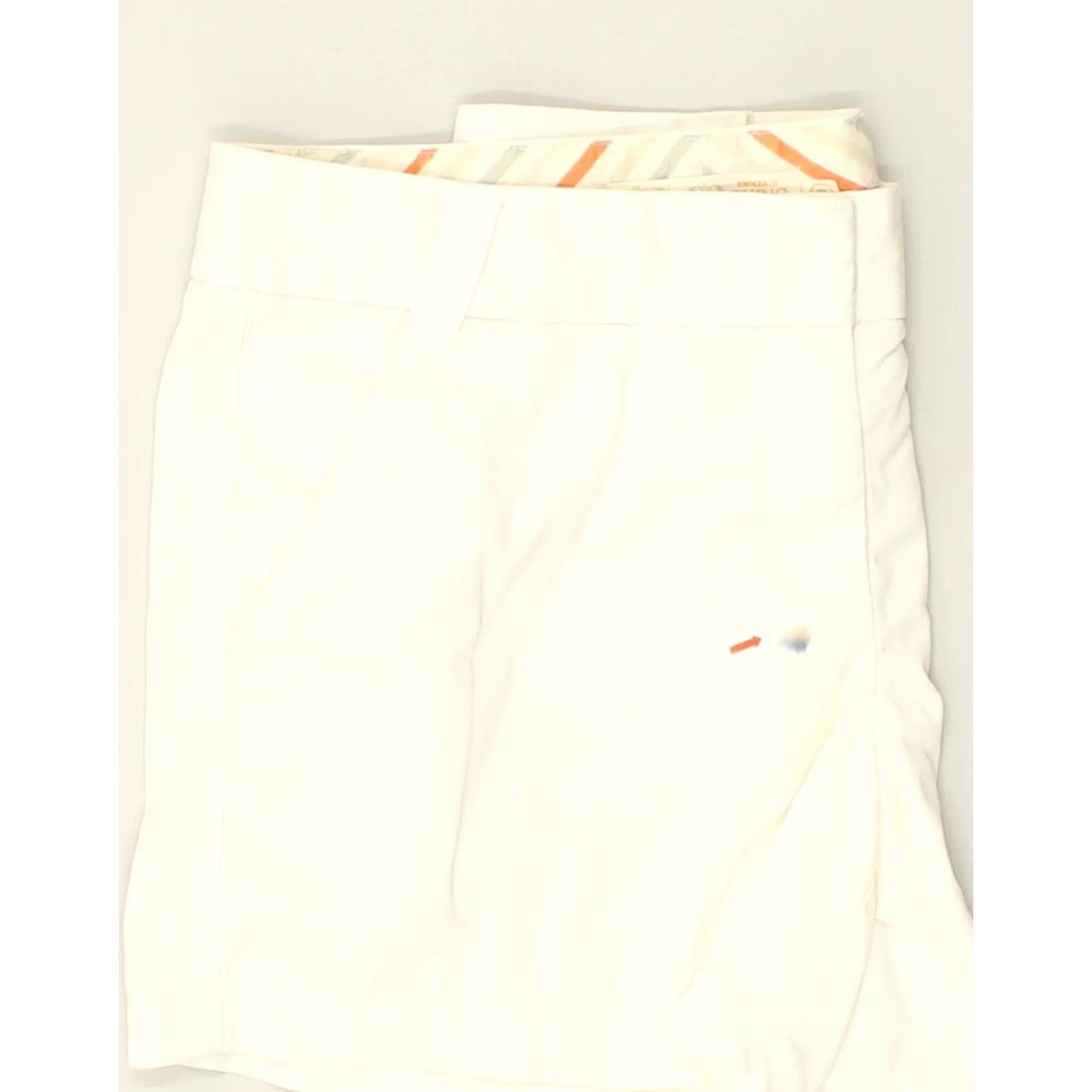 J.Crew J. CREW Womens Chino Shorts US 12 Large W34 White Cotton Designer Size 36" / US 14 / IT 50 - 4 Thumbnail