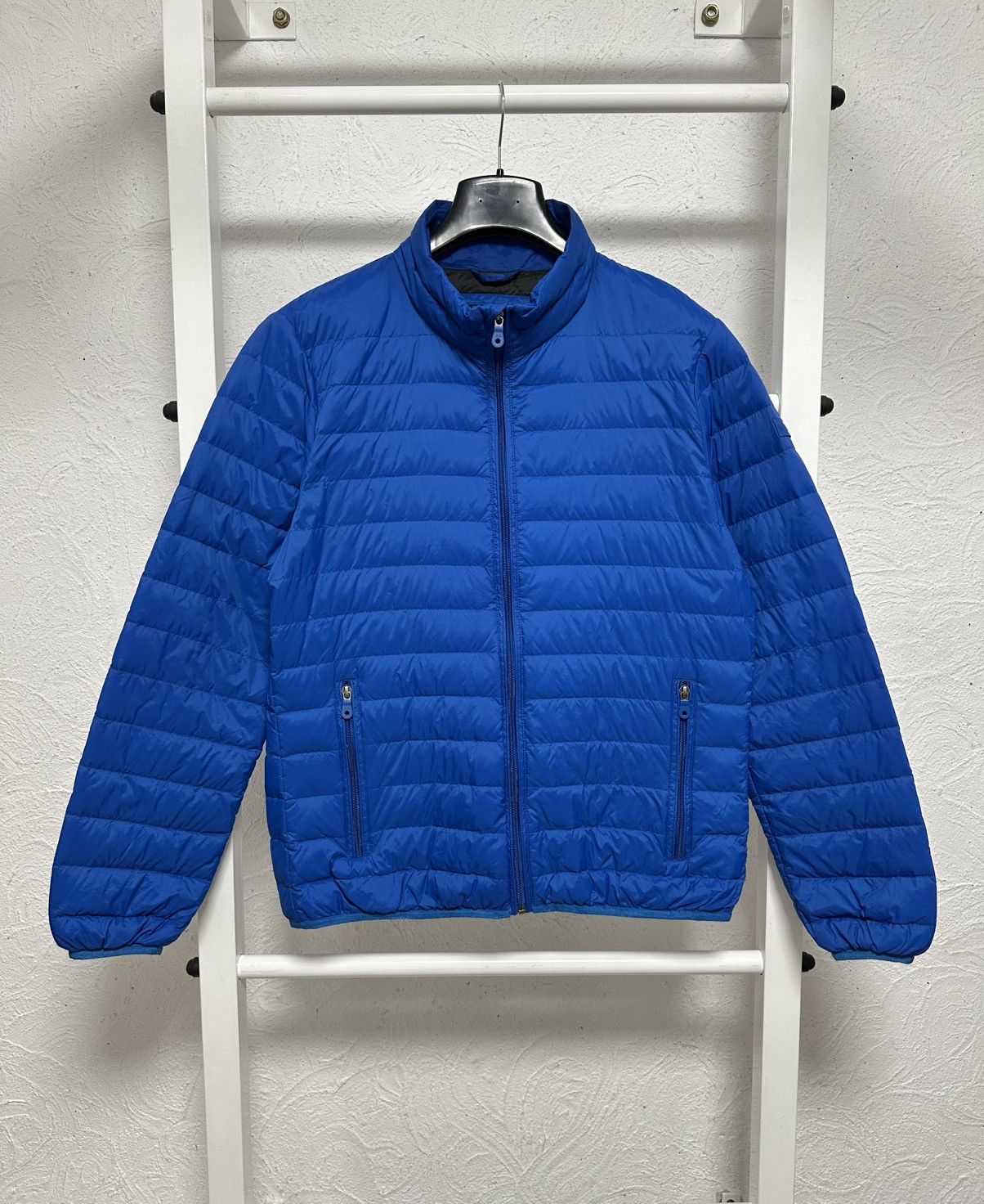 Armani Armani Jeans Micro Puffer Jacket Size L Size US L / EU 52-54 / 3 - 1 Thumbnail