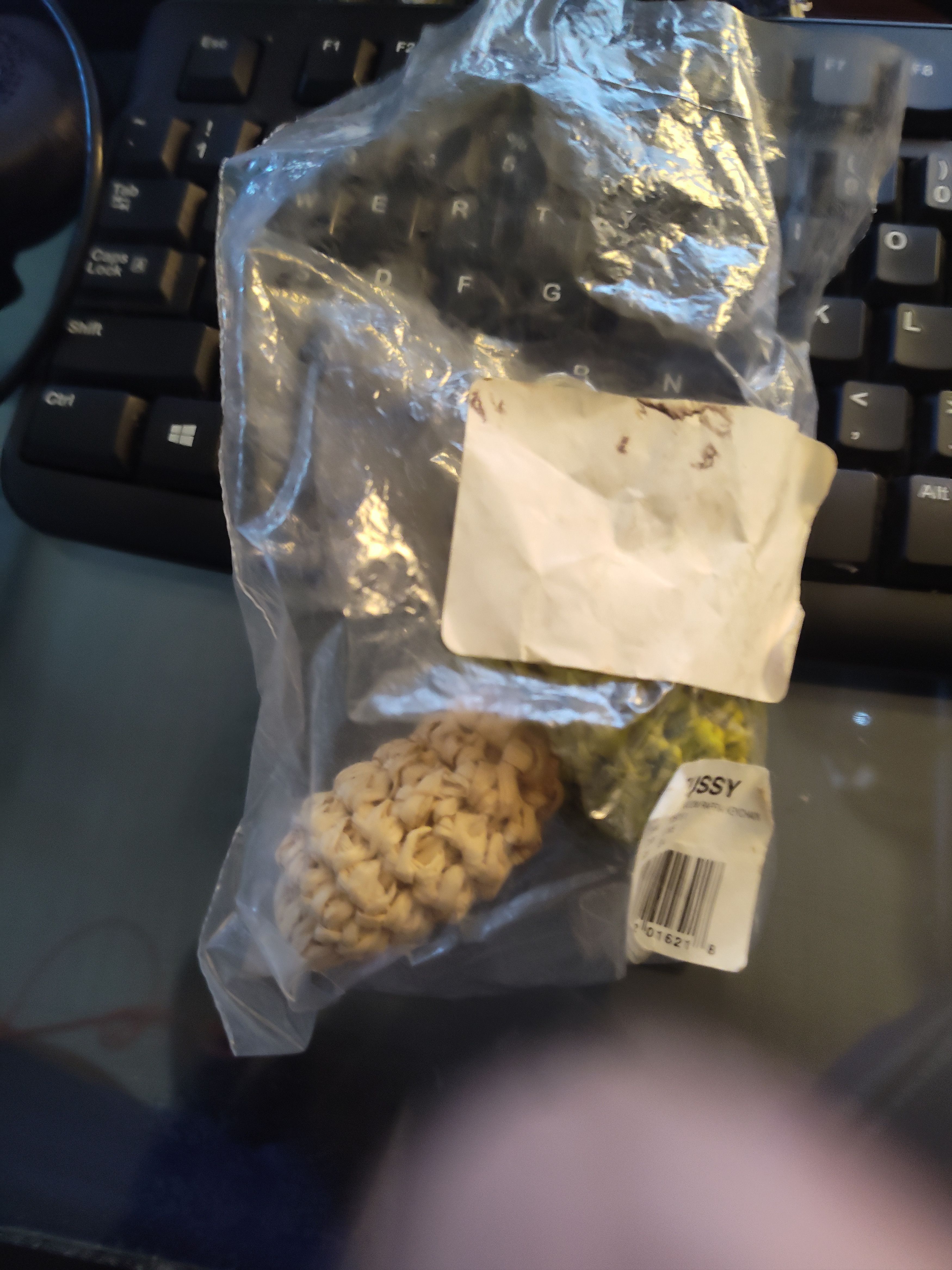 Stussy Stussy MUSHROOM RAFFIA KEYCHAIN Size ONE SIZE - 3 Thumbnail