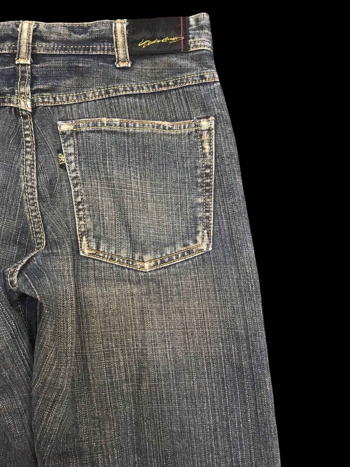 Japanese Brand 💥RELAXED💥VERY RARE DENIM CRAFT RUSTY FADES DENIM F433 Size US 31 - 11 Thumbnail