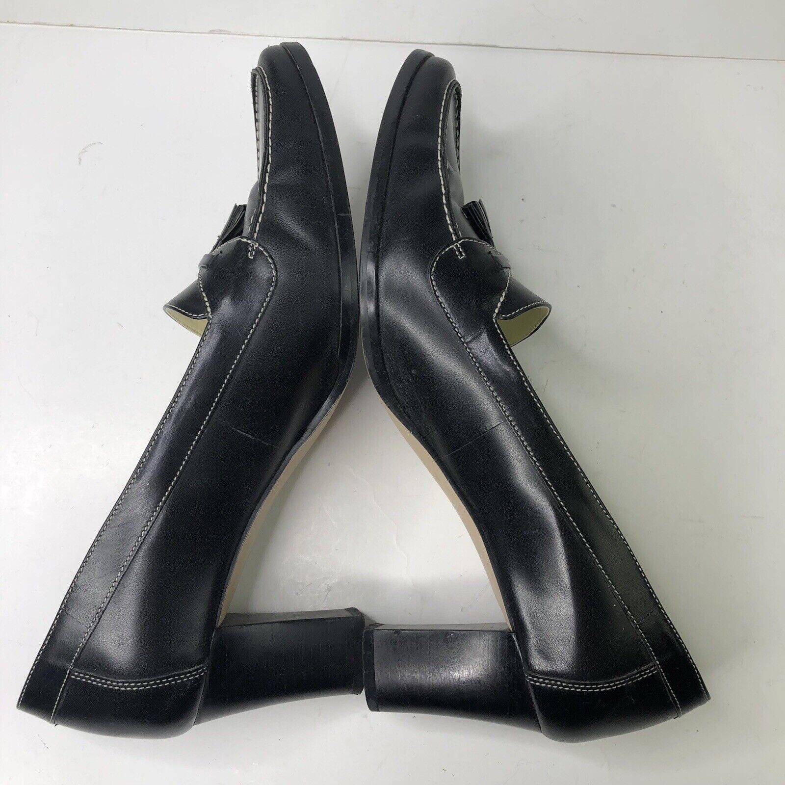 Lauren Ralph Lauren Lauren Ralph Lauren Black Leather Shoes Size 9B Heeled block Size US 9 / IT 39 - 7 Thumbnail
