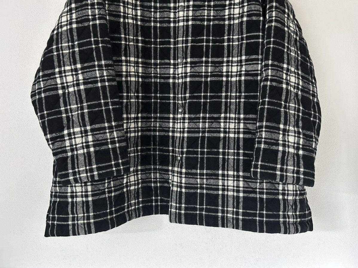 Balenciaga FW18 Oversized Quilted Plaid Jacket Size US L / EU 52-54 / 3 - 3 Thumbnail
