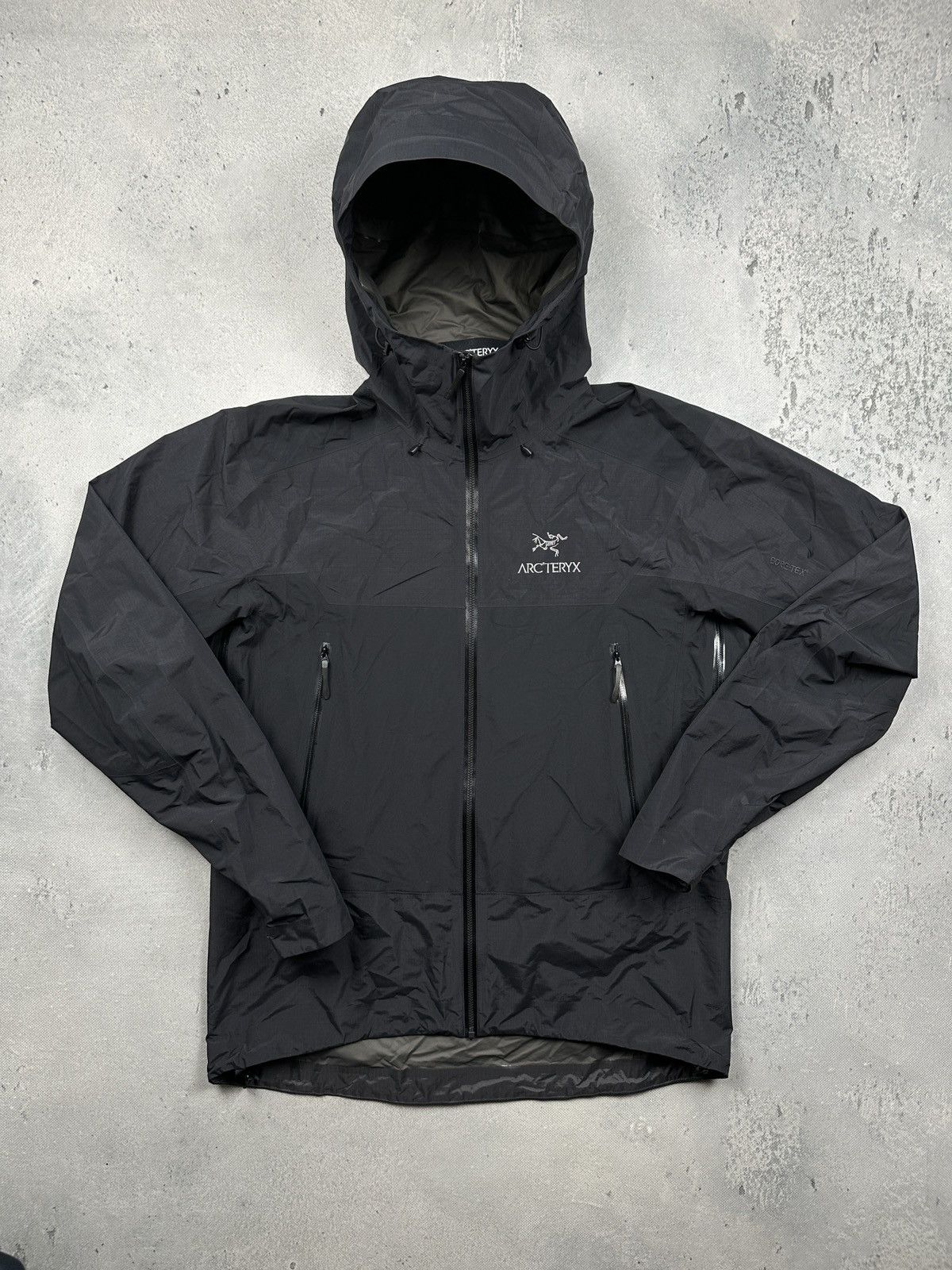 Arc'teryx Arc'teryx Zeta LT Gore-Tex Shell Jacket Black Lightweight Size US L / EU 52-54 / 3 - 1 Thumbnail
